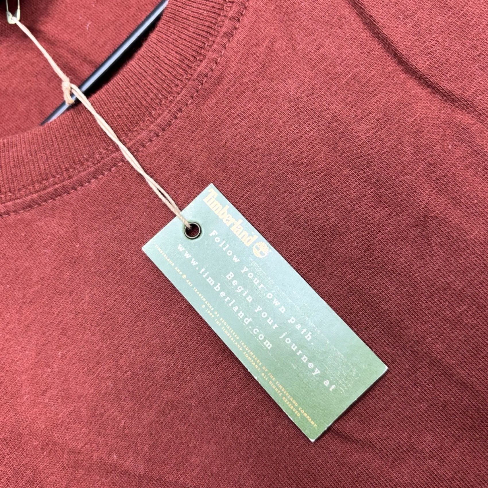 Timberland Timberland Shirt Mens Large Red Crewneck Striped Workwear NWT Size US L / EU 52-54 / 3 - 7 Thumbnail