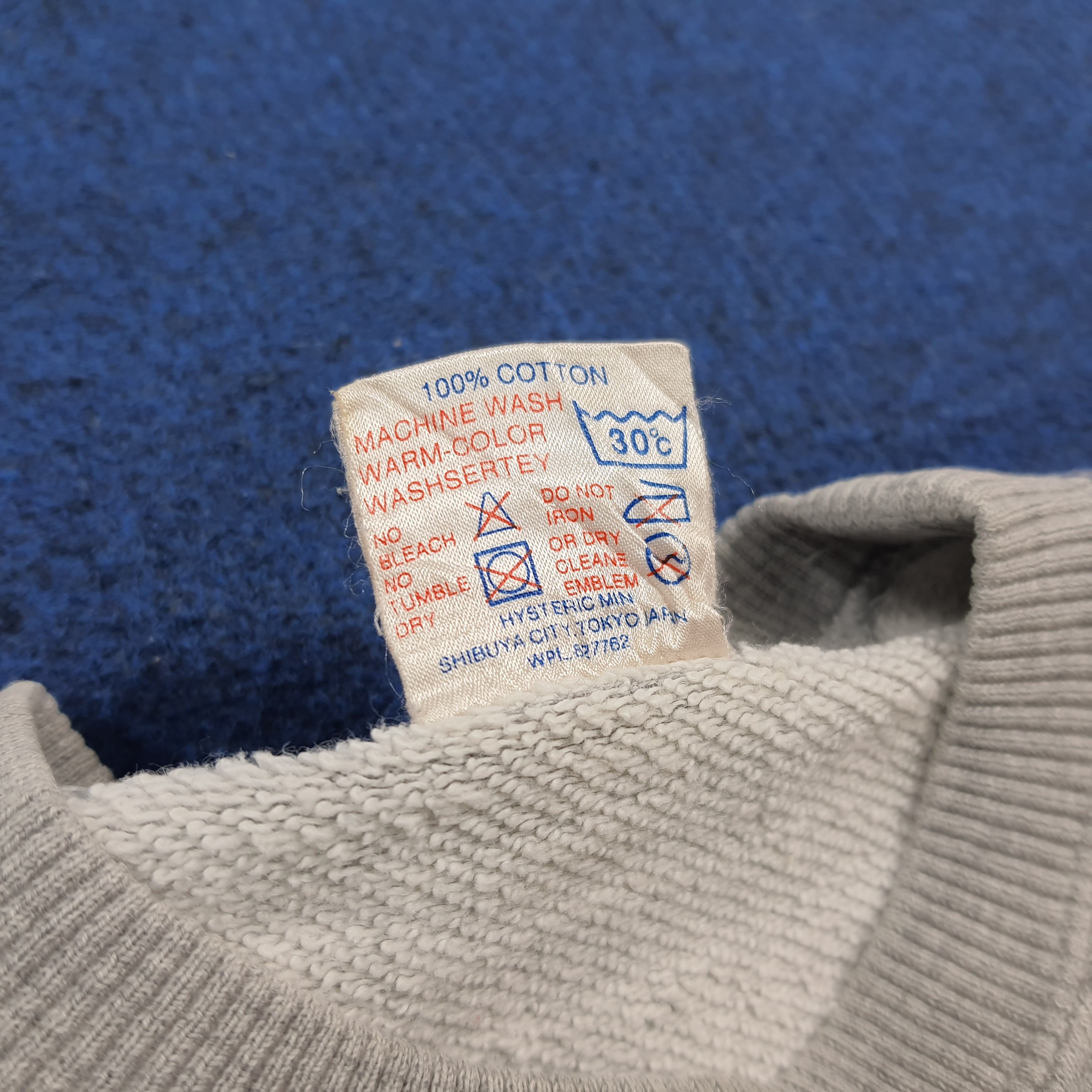 Hysteric Glamour Vintage Hysteric Glamour Kids 4 - 5 Year Sweatshirt C299N21 Size US XXS / EU 40 - 6 Thumbnail