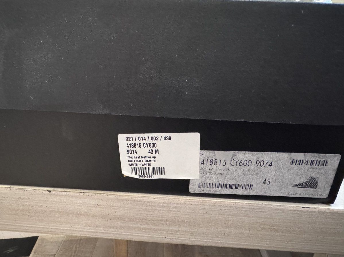 Saint Laurent Paris Saint Laurent Paris SS16 Checkerboard High Top Sneaker Size US 10 / EU 43 - 8 Thumbnail