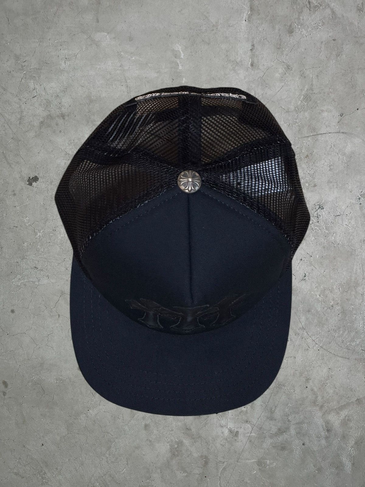 Chrome Hearts Chrome Hearts Triple Cross Leather Patches Hat Size ONE SIZE - 3 Thumbnail