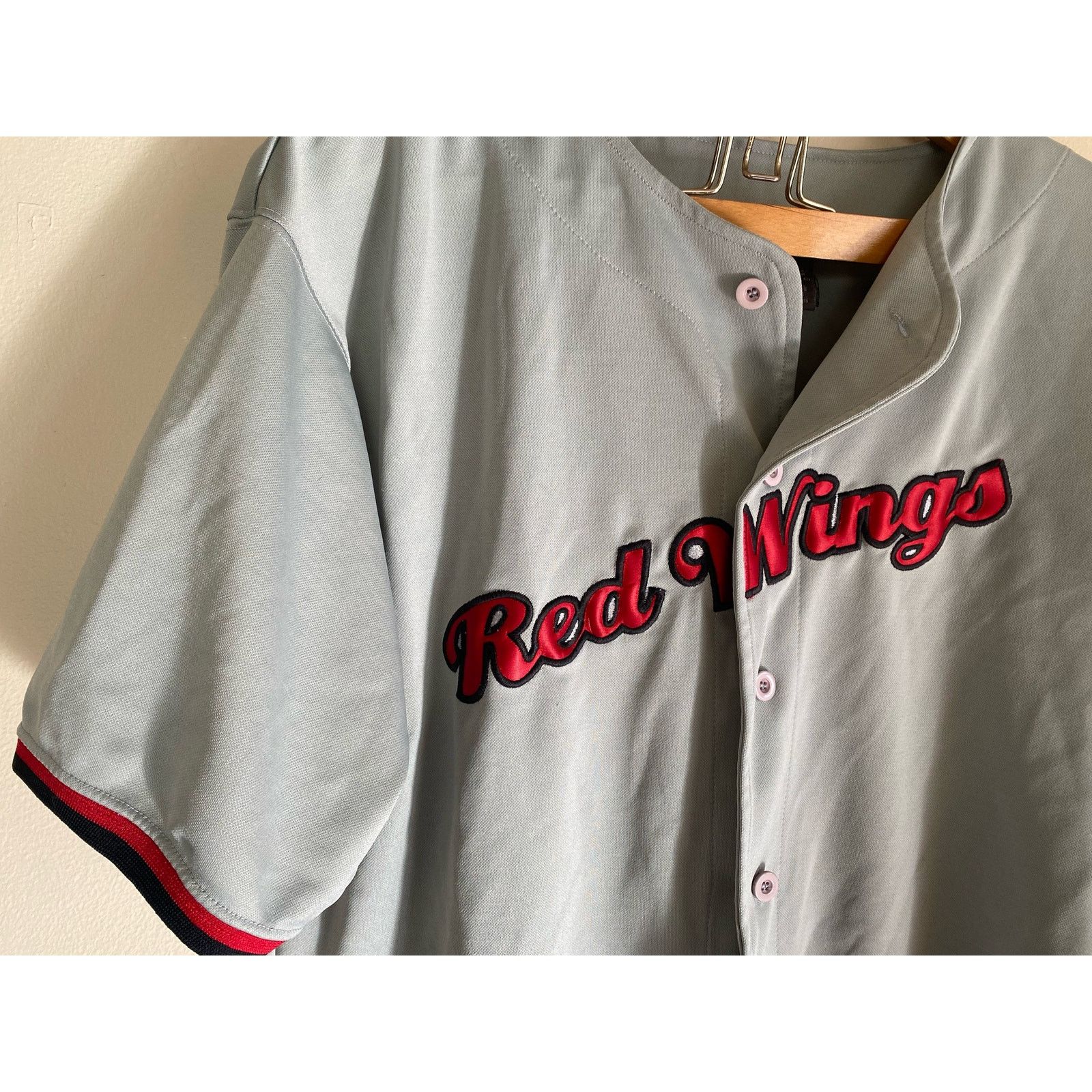 Pro Edge Vintage Pro Edge NHL Red Wings Hockey Baseball Style Shirt L Size US L / EU 52-54 / 3 - 2 Thumbnail