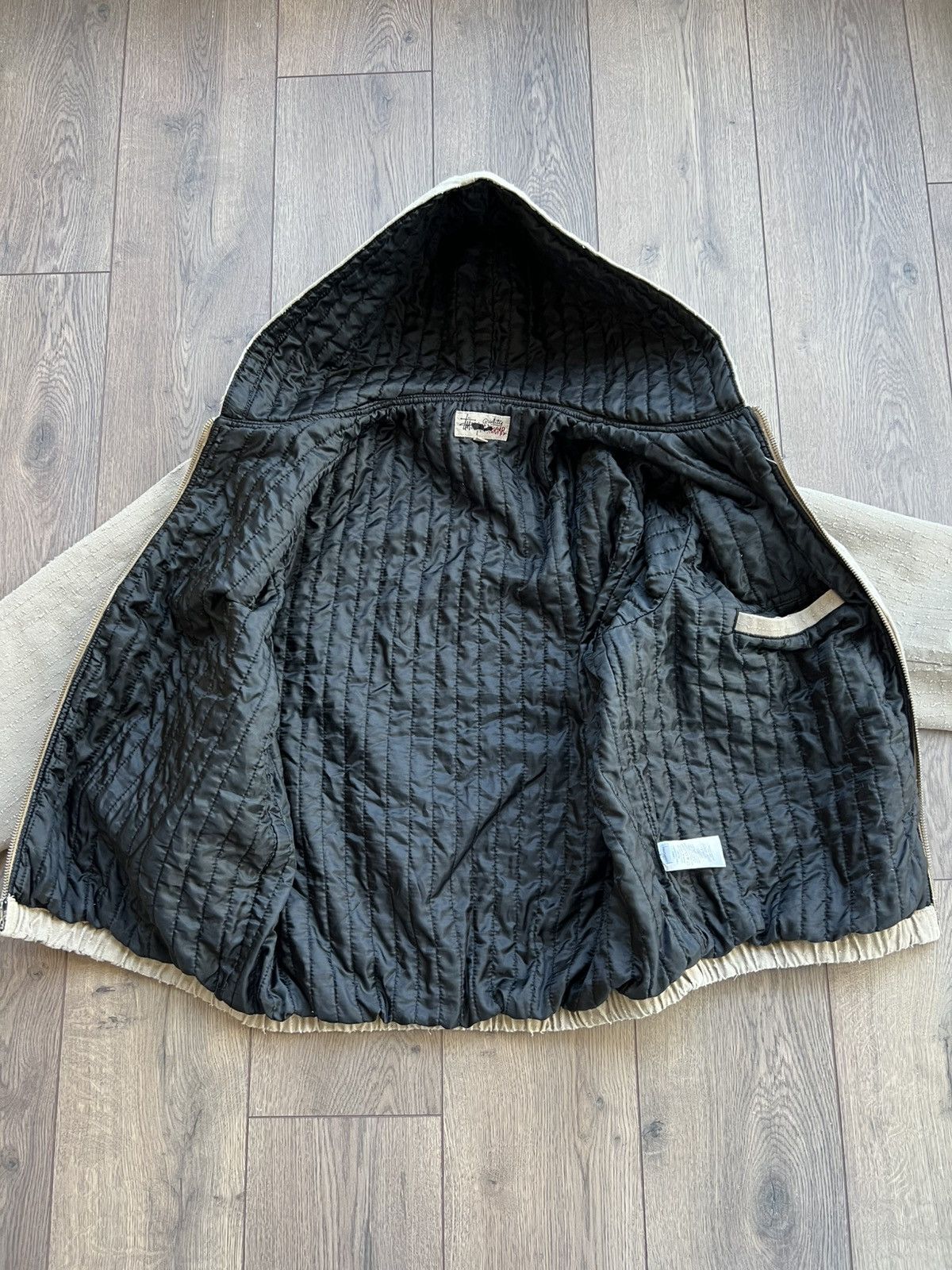 Stussy Stussy Canvas Needlepunch Work Jacket “Khaki” XL Size US XL / EU 56 / 4 - 11 Thumbnail