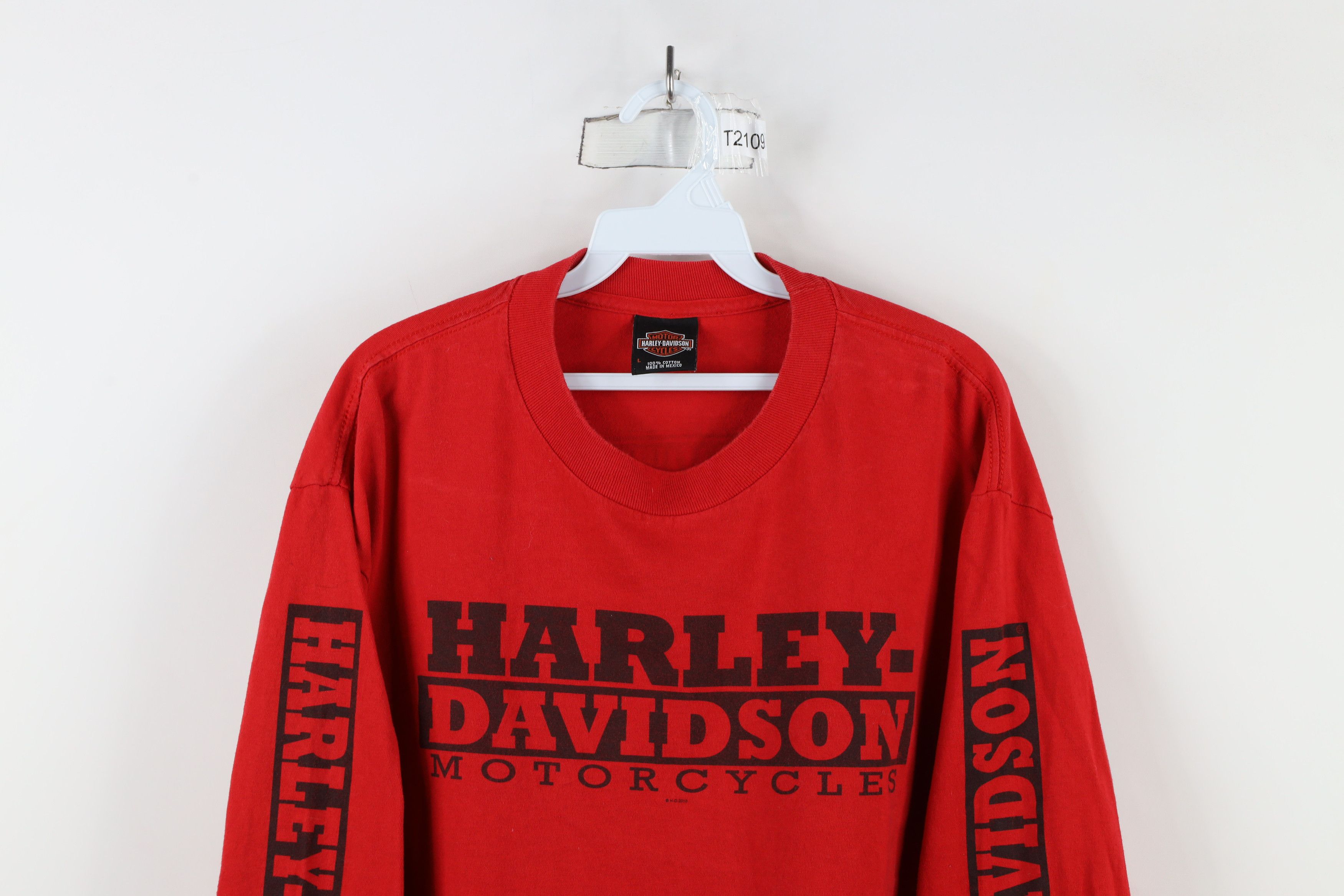 Harley Davidson × Vintage Vintage Y2K Harley Davidson Skull Snake Long Sleeve T-Shirt Size US L / EU 52-54 / 3 - 2 Thumbnail