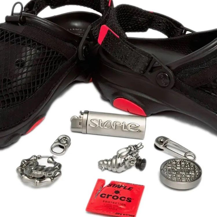 Crocs × Staple Classic All-Terrain Clog Men 11 HOMING PIGEON with JIBBITZ Size US 11 / EU 44 - 4 Thumbnail