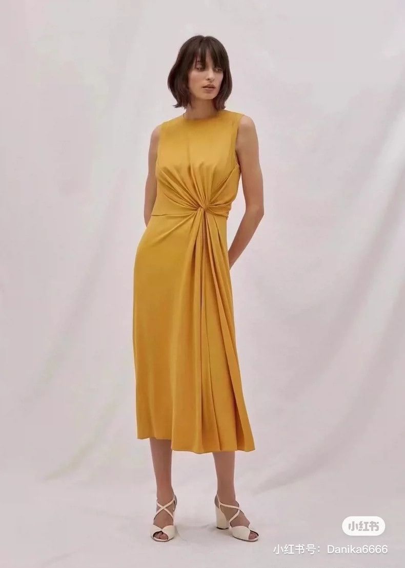 Loro Piana LORO PIANA Silk dress Size S / US 4 / IT 40 - 1 Thumbnail