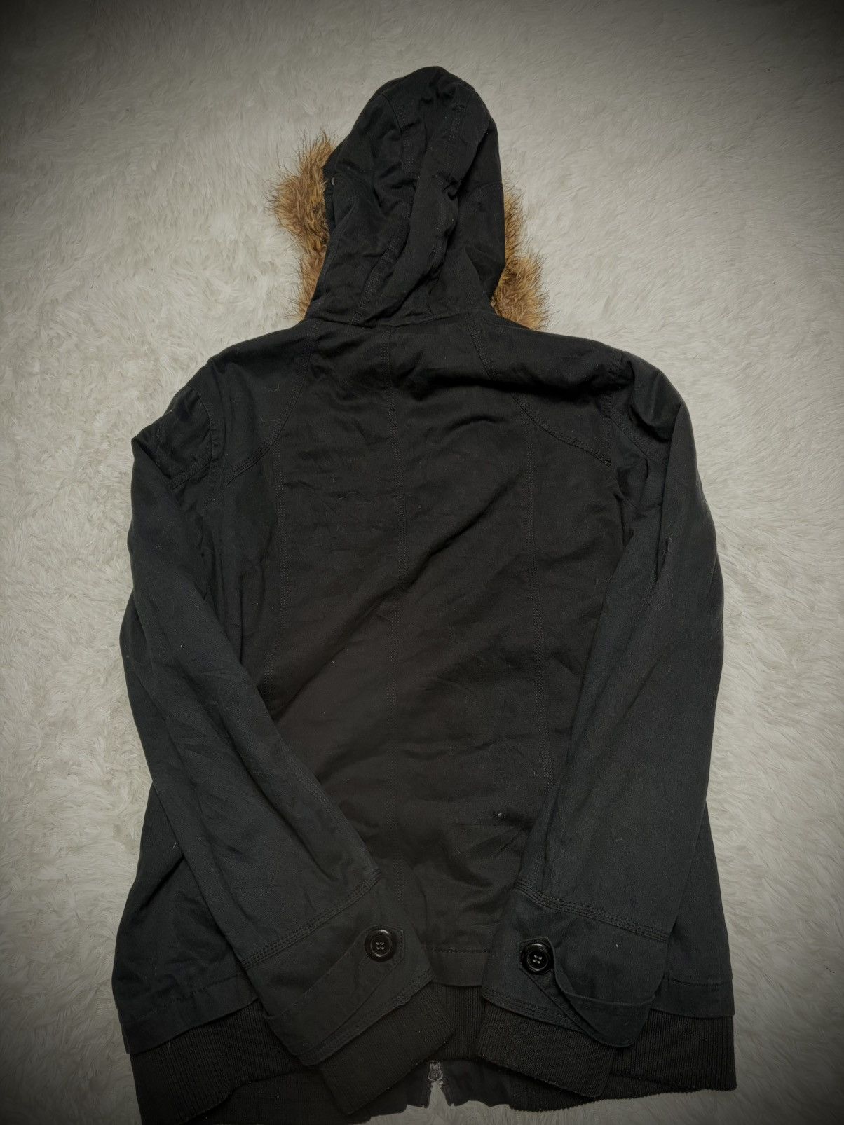 Japanese Brand Rare 2000s vkei In The Attic apocalypse fur jacket Size US L / EU 52-54 / 3 - 5 Thumbnail
