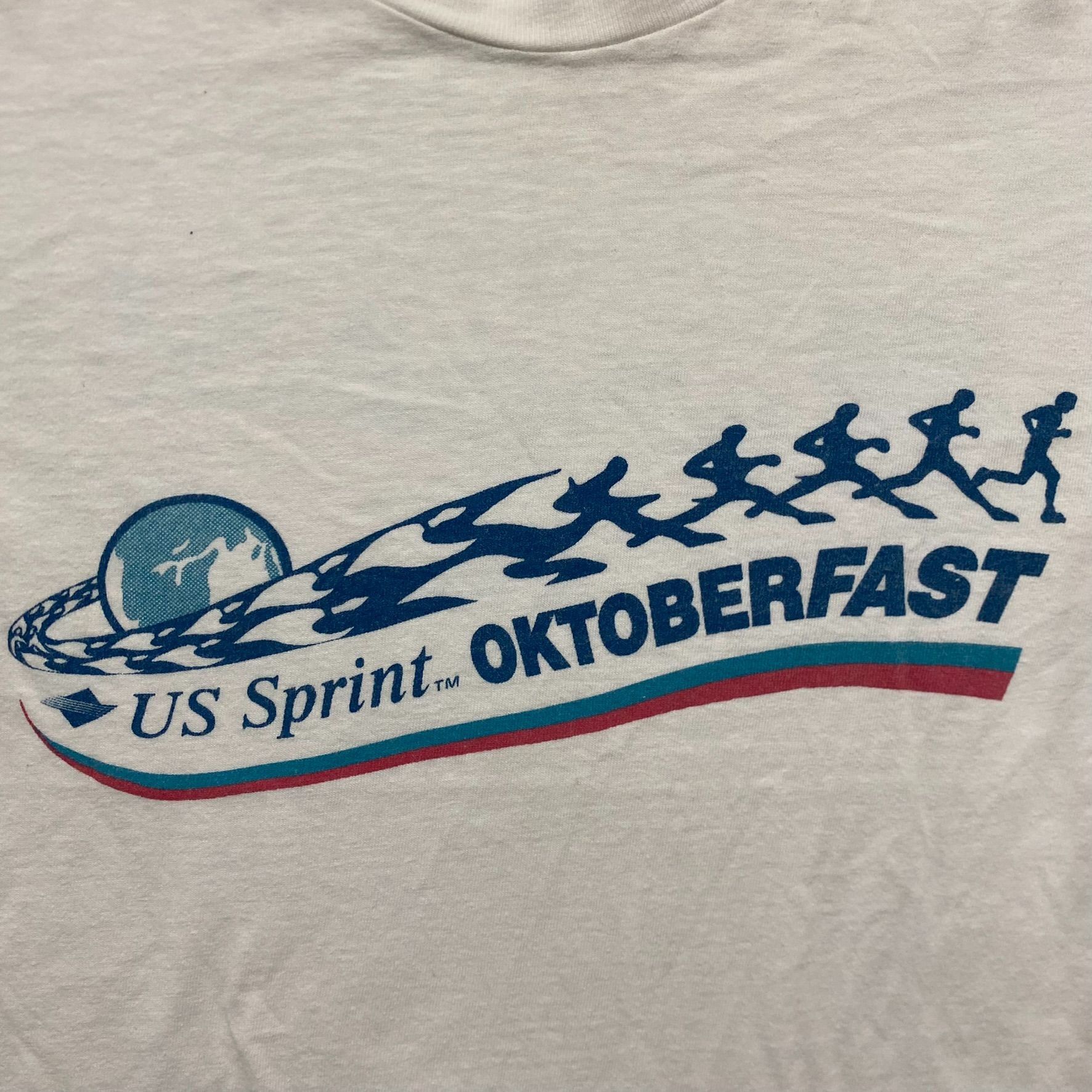 Nike Vintage 80s Nike Running 5K Single Stitch Long Sleeve Tee Size US S / EU 44-46 / 1 - 3 Thumbnail