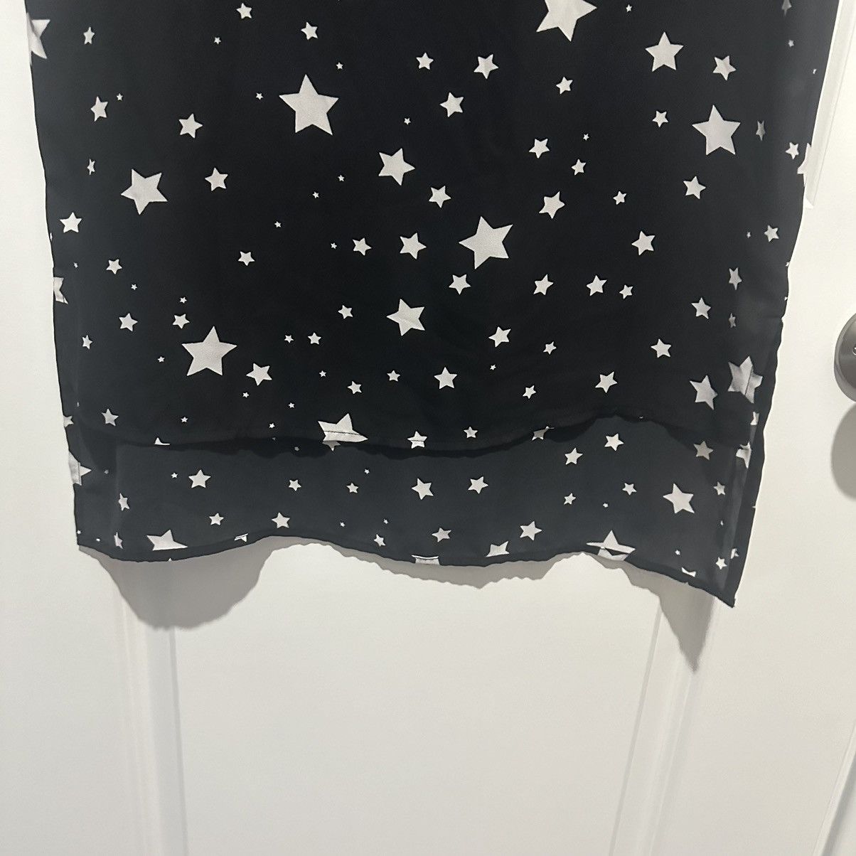 Other Star print asymmetrical hem sheer dress Size S / US 4 / IT 40 - 5 Thumbnail
