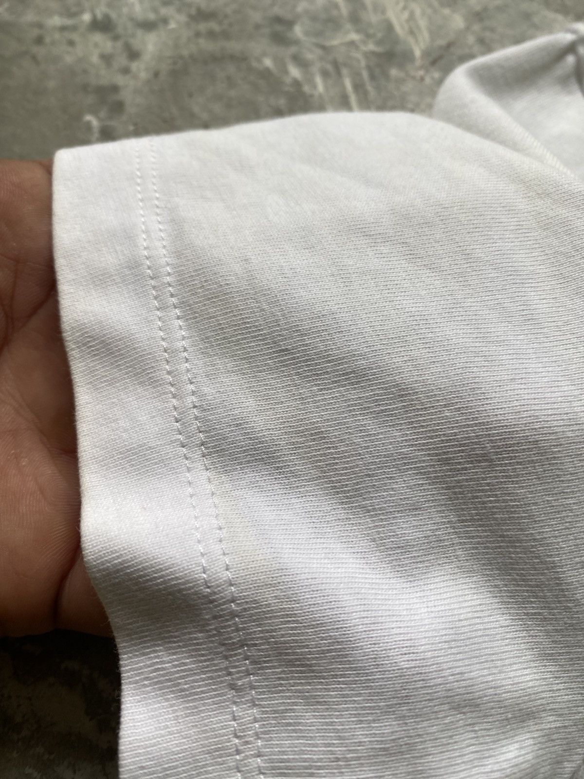 Moncler Moncler Box Logo White T-Shirt Size US S / EU 44-46 / 1 - 18 Thumbnail