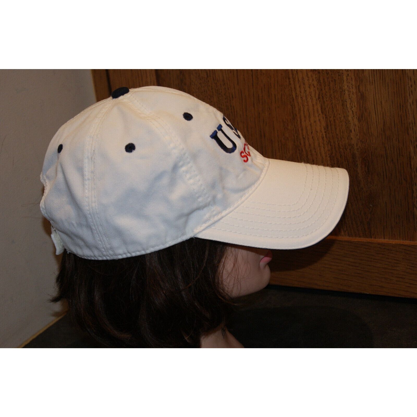 Otto USA SOCCER Adjust OSFA Hat Cap Spell Out Casual Fit UV Guard Size ONE SIZE - 4 Thumbnail