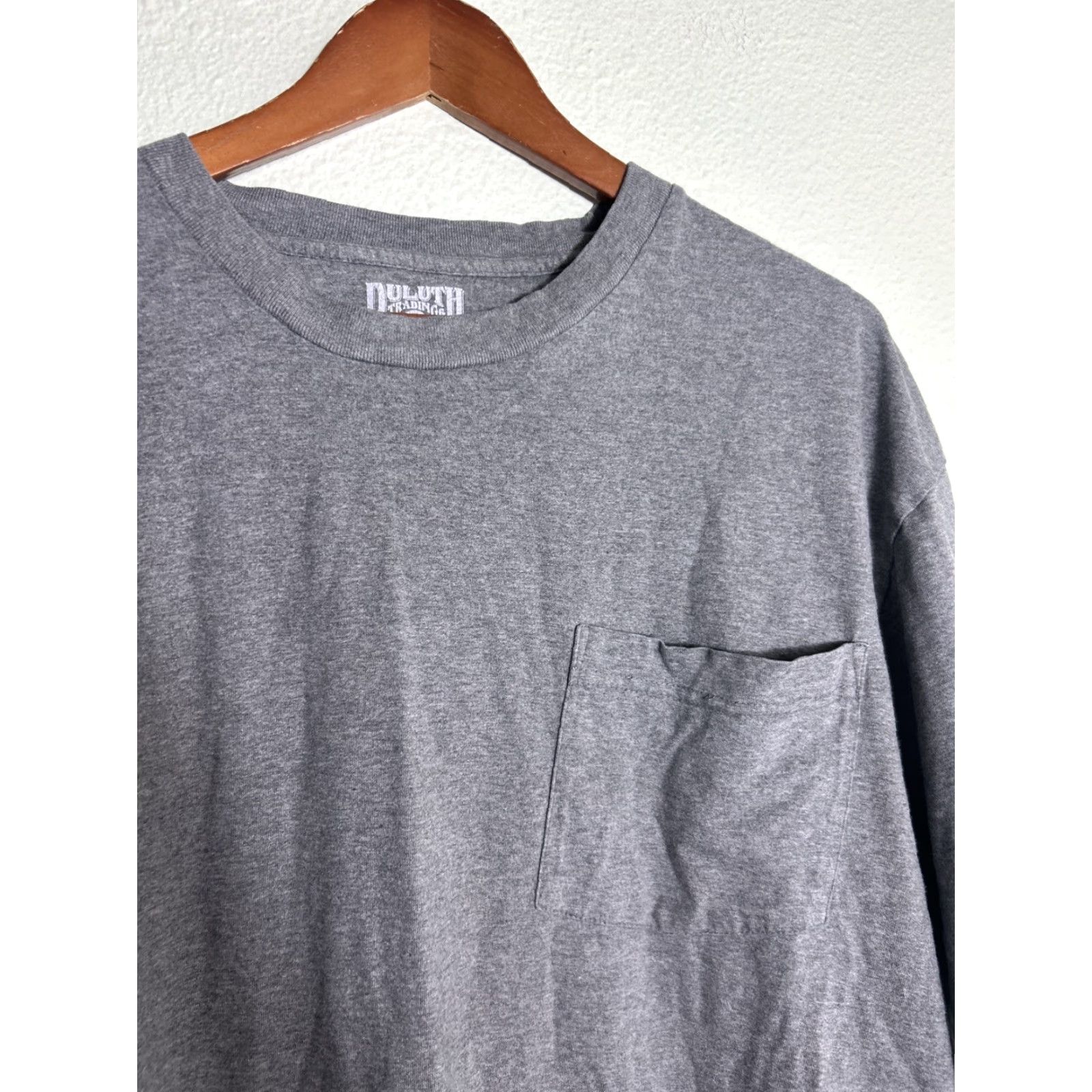 Vintage Duluth Mens Shirt XXL Short Sleeve Gray 100% Cotton Button-Up Regular Fit Men’s Size 2XL Size US XXL / EU 58 / 5 - 4 Thumbnail