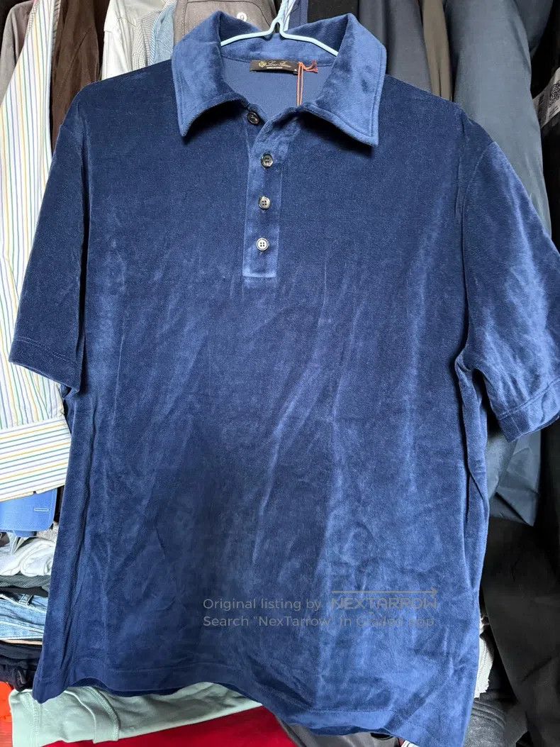 Loro Piana Loro Piana Towel fabric Polo shirt T-shirt Size US S / EU 44-46 / 1 - 1 Thumbnail