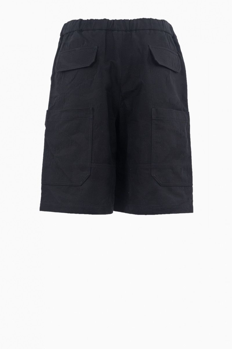 Valentino o1y0525 Logo Cargo Short in Black Size US 34 / EU 50 - 4 Thumbnail