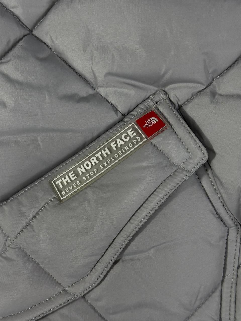 The North Face The North Face Never Stop Exploring Gray Quilted Jacket Size US XXL / EU 58 / 5 - 5 Thumbnail