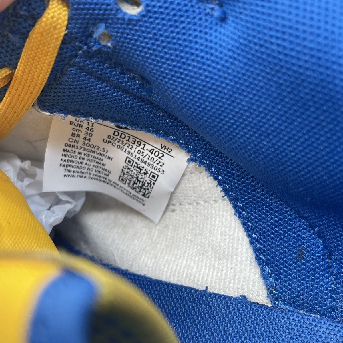 Nike Dunk low UCLA Size US 12 / EU 45 - 8 Thumbnail