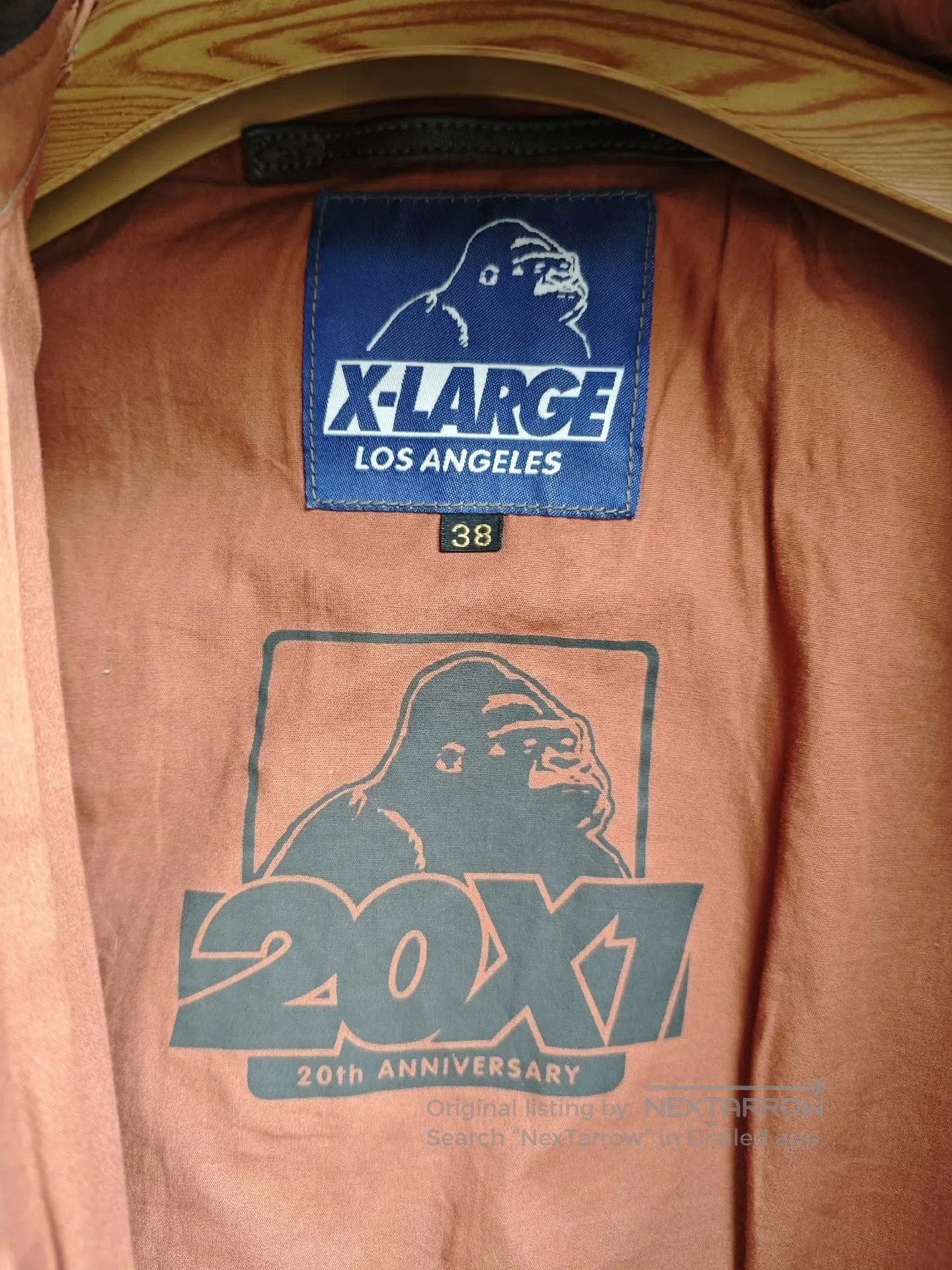 TOYS McCOY Toys McCoy x XLARGE A2 Leather Jacket. Size US XL / EU 56 / 4 - 8 Thumbnail