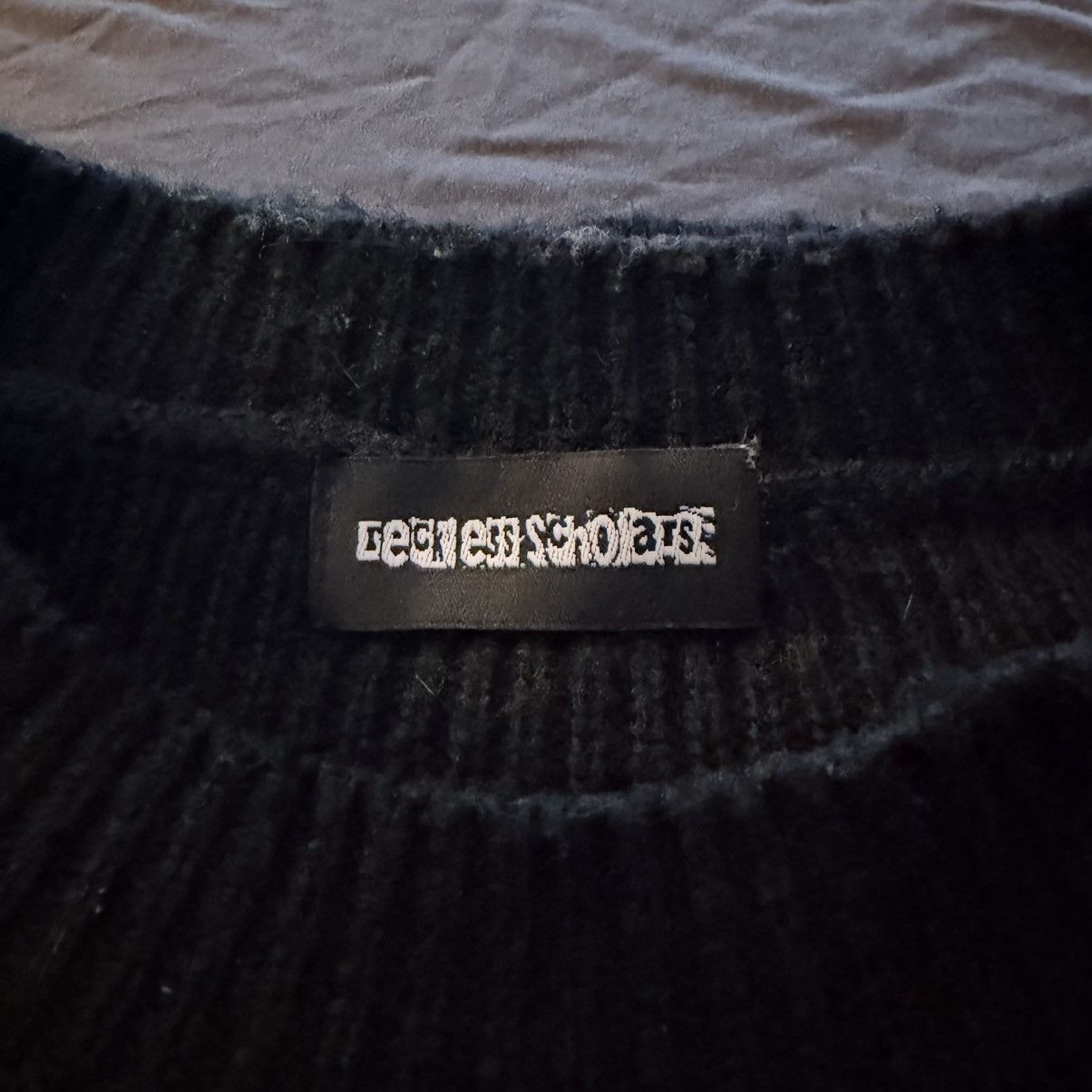 Other Working On Dying Striped Embroidered Knit Sweater Size US XL / EU 56 / 4 - 2 Thumbnail