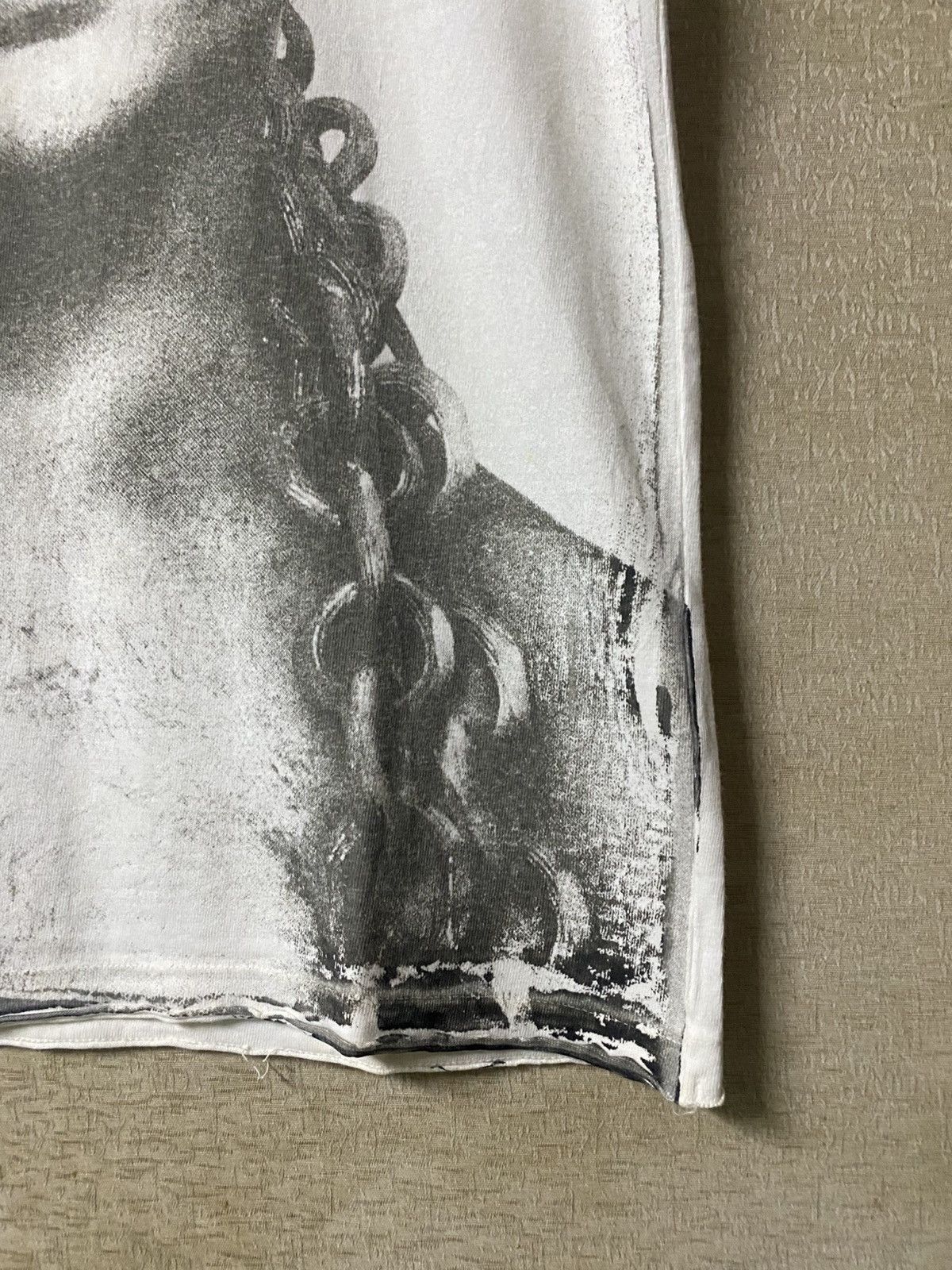 Japanese Brand Japan NEXT SMO 001 Model Overprint Chains Graphic Tee Size US M / EU 48-50 / 2 - 6 Thumbnail