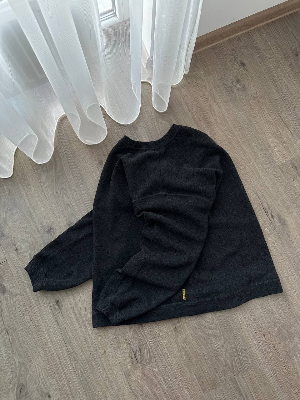 Armani × Vintage Vintage Armani Jeans Navy Gray Sweater Size US XL / EU 56 / 4 - 11 Thumbnail