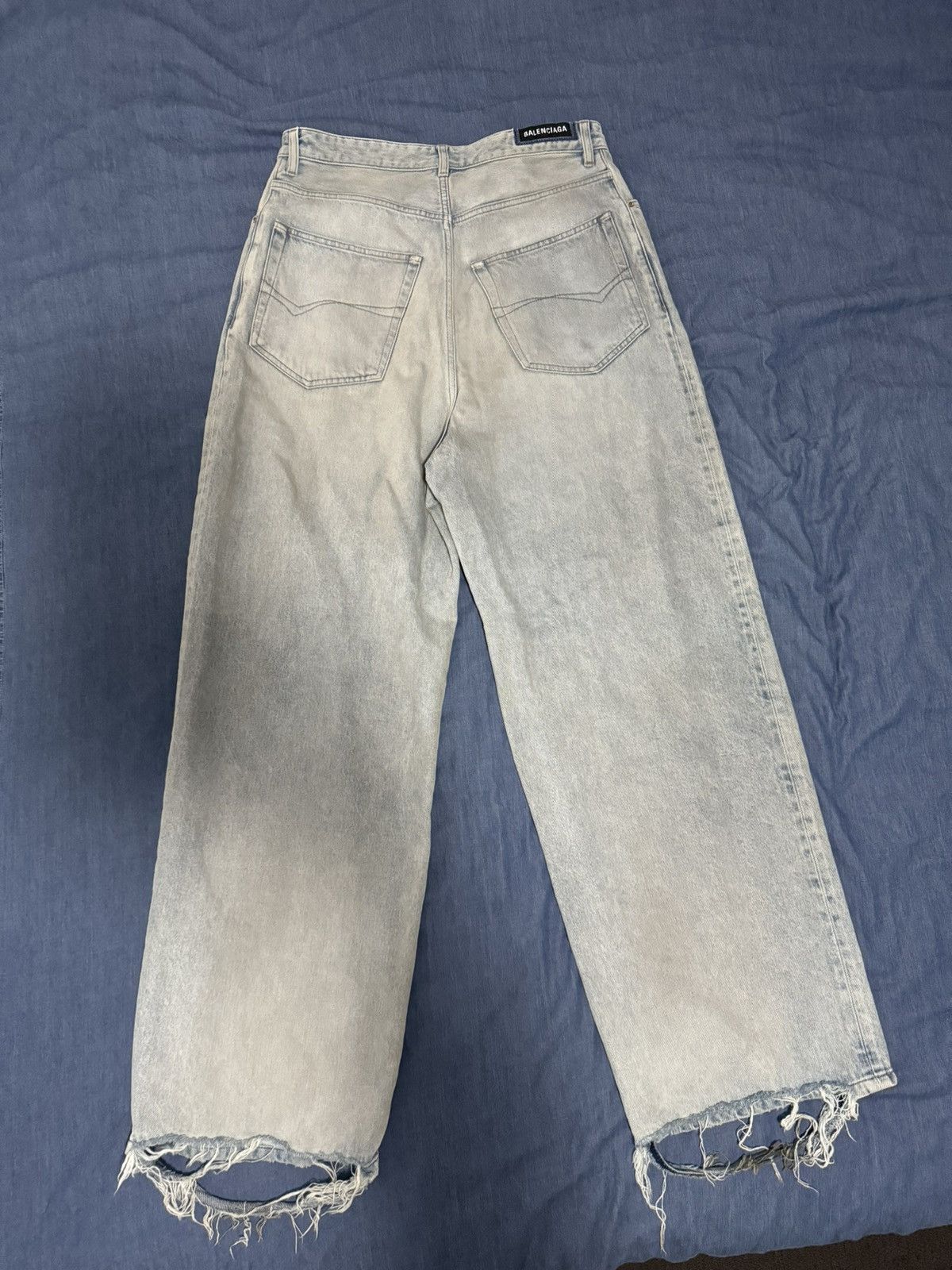 Balenciaga Balenciaga Baggy Denim Jeans Size US 30 / EU 46 - 3 Thumbnail