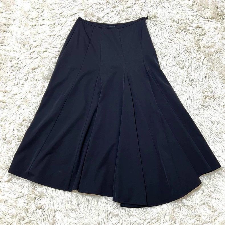Y's Y's size 3 Irregular pleated half skirt Size 25" / US 0 / IT 36 - 1 Thumbnail