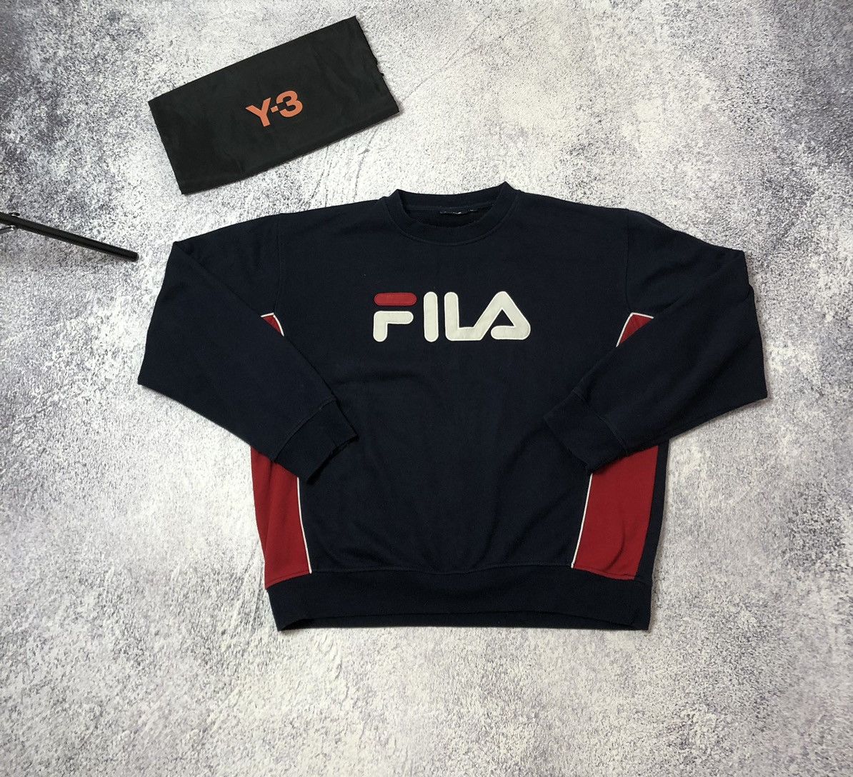 Fila × Vintage Men’s sweater Fila vintage made in usa casual drill y2k Size US XL / EU 56 / 4 - 1 Thumbnail