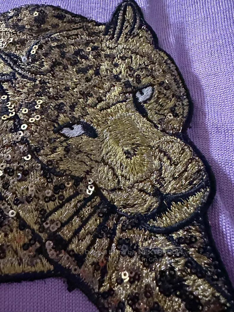 Versace Versace Money leopard mulberry silk sweatshirt Size XL / US 12-14 / IT 48-50 - 5 Thumbnail