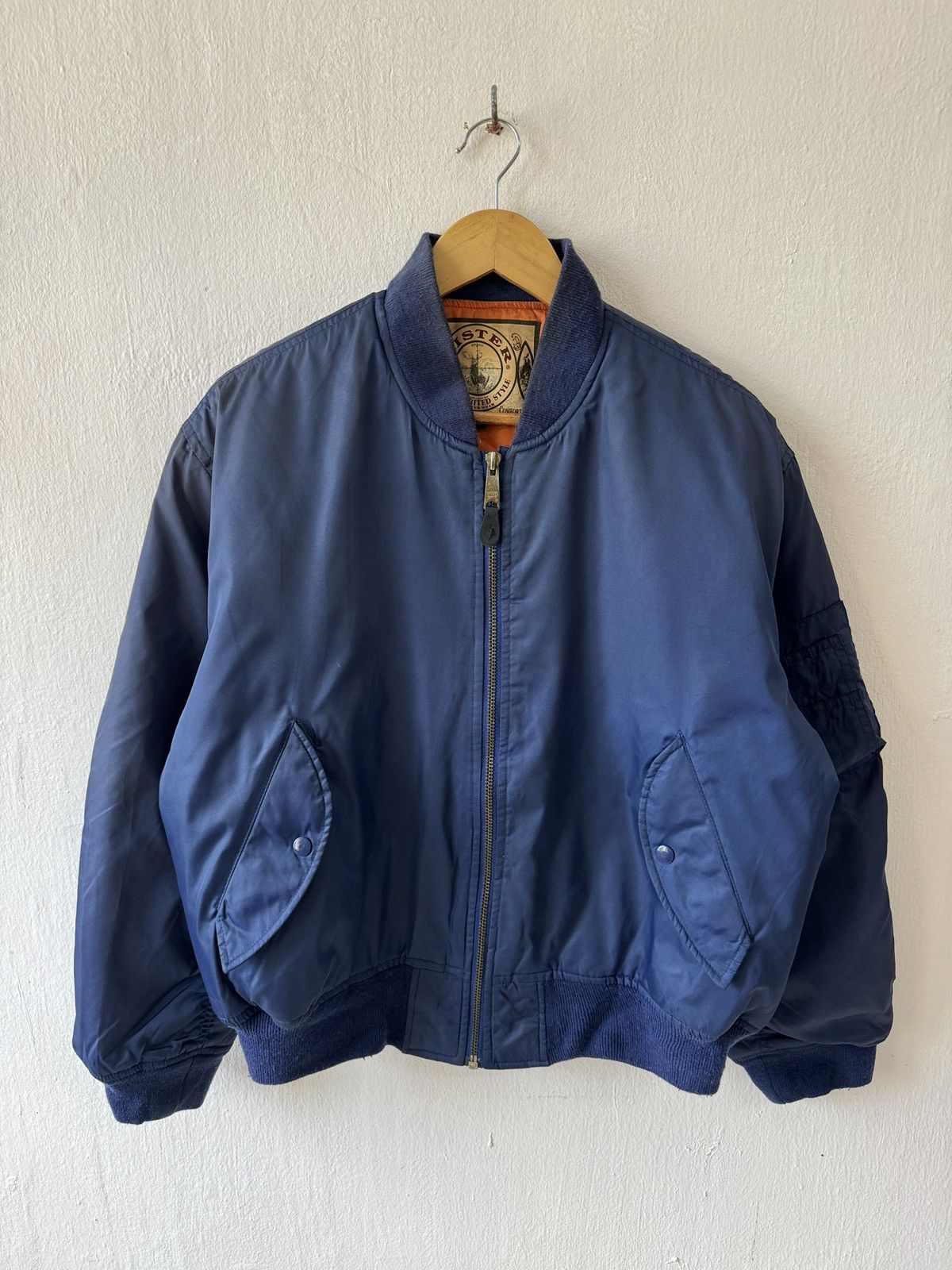 Japanese Brand Kister Bomber Jacket Size US L / EU 52-54 / 3 - 2 Thumbnail