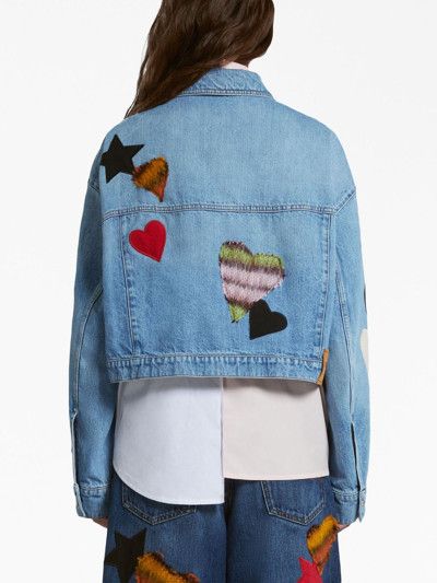 Marni o1srvl11e0624 Denim Jacket in Blue Size XS / US 0-2 / IT 36-38 - 4 Thumbnail