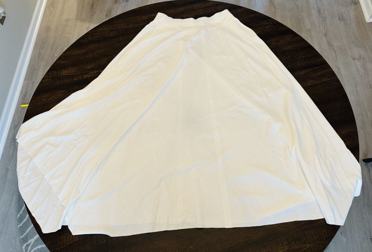 Other NWT Lilla P White Midi Skirt-Size Small/Stretchy Waist*Marks Size 25" / US 0 / IT 36 - 9 Thumbnail