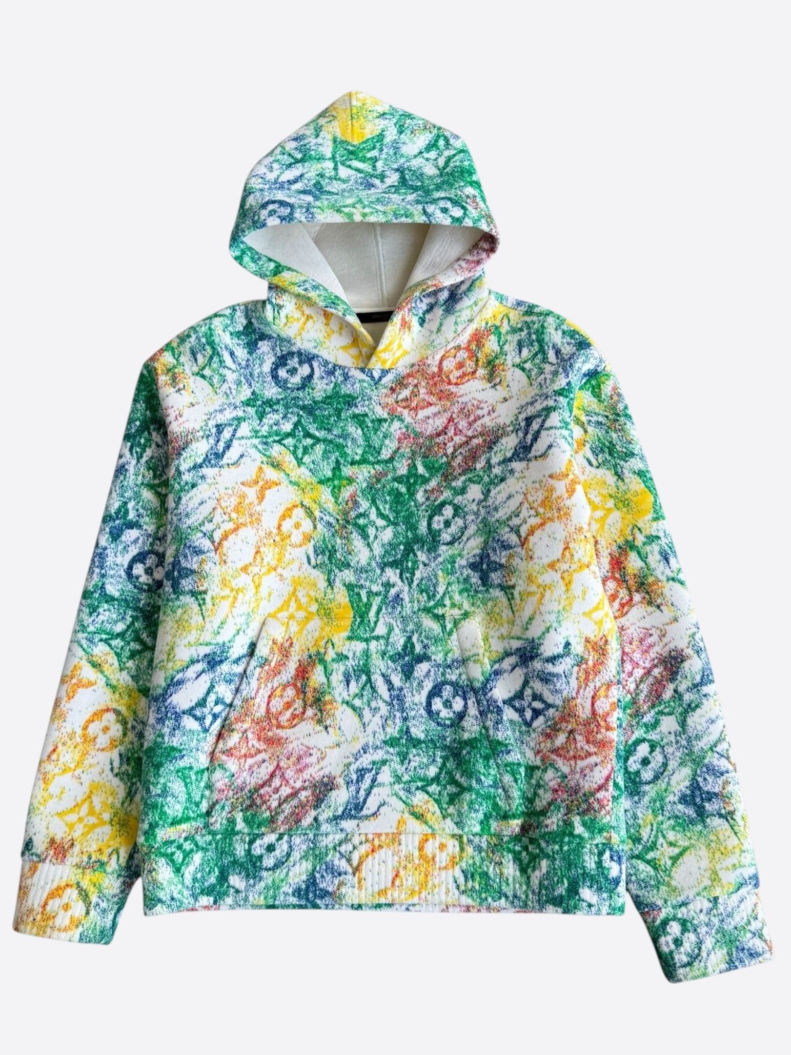 Louis Vuitton Louis Vuitton Multicolor Pastel Monogram Hoodie Size US S / EU 44-46 / 1 - 1 Thumbnail
