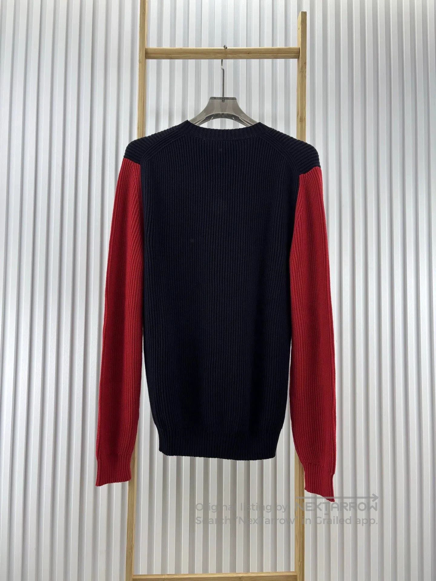 Versace Embroidered Sweater.
