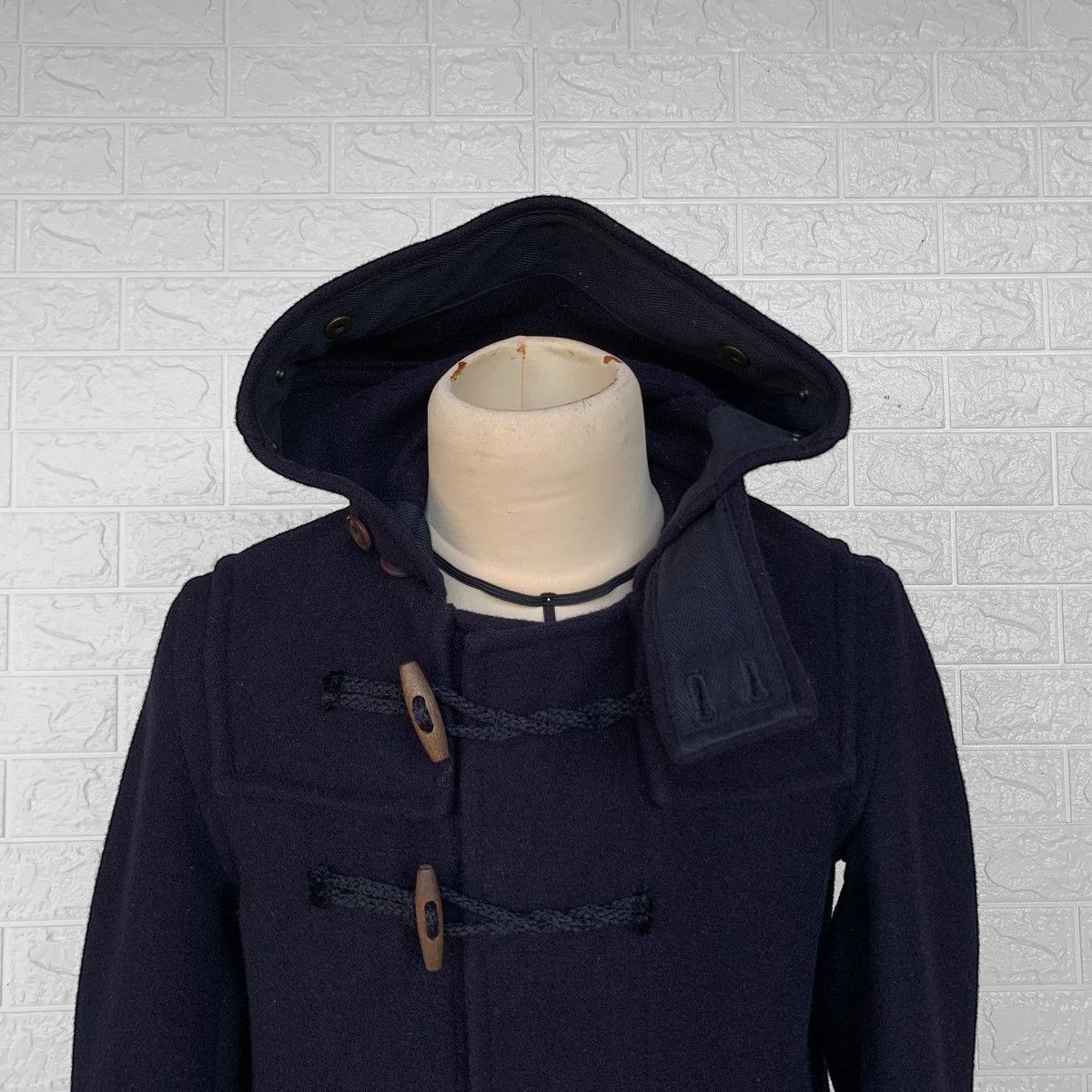 Comme des Garcons CDGH X GLOVERALL DUFFLE COAT WOOL JACKET HOODIE Size US S / EU 44-46 / 1 - 12 Thumbnail