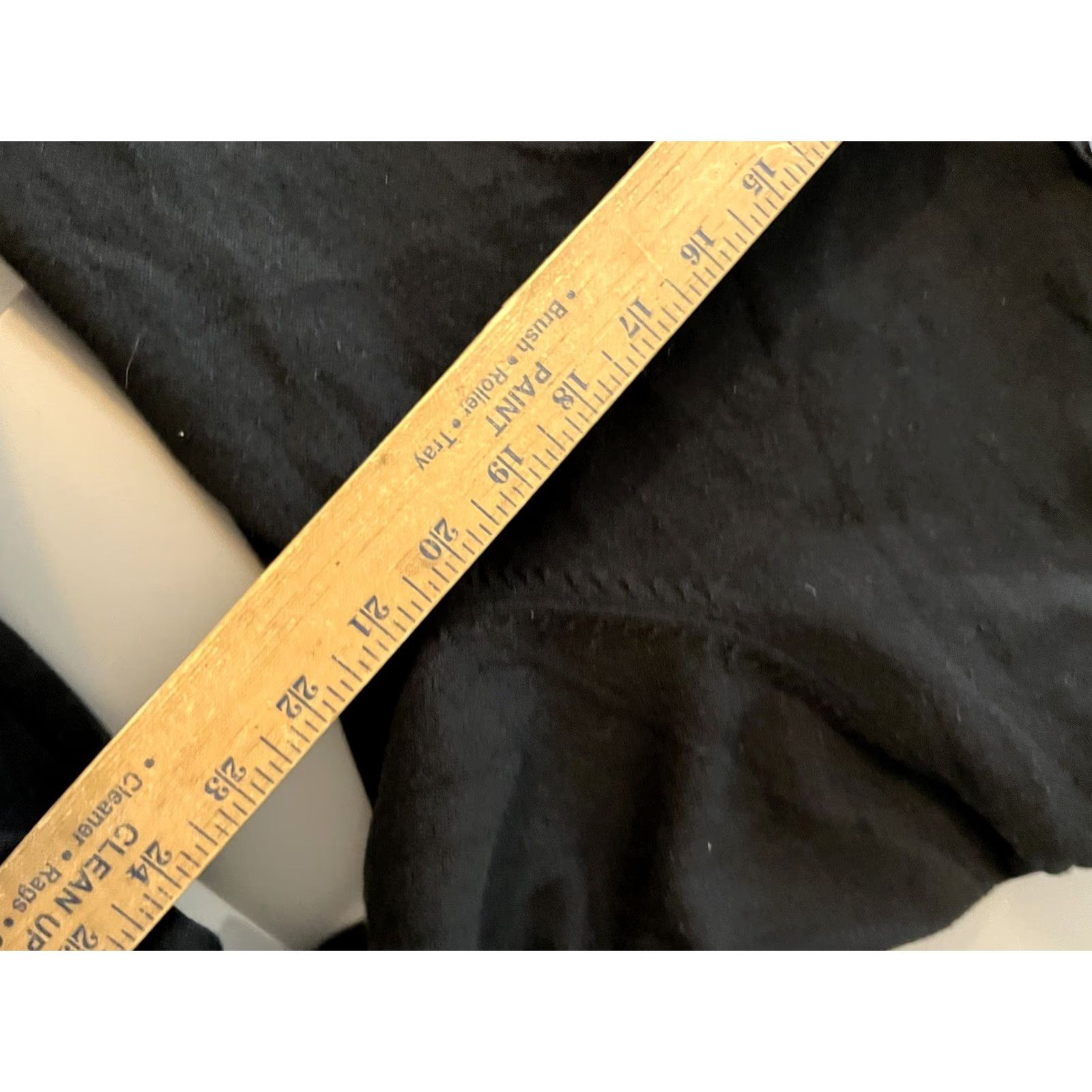 Vintage Liz Baker Cardigan Sweater Size 1X Black V-Neck Long Sleeve Button Womens Plus Knit Acrylic Cotton, 90s? No, 1X, Plus Size Size XL / US 12-14 / IT 48-50 - 5 Thumbnail