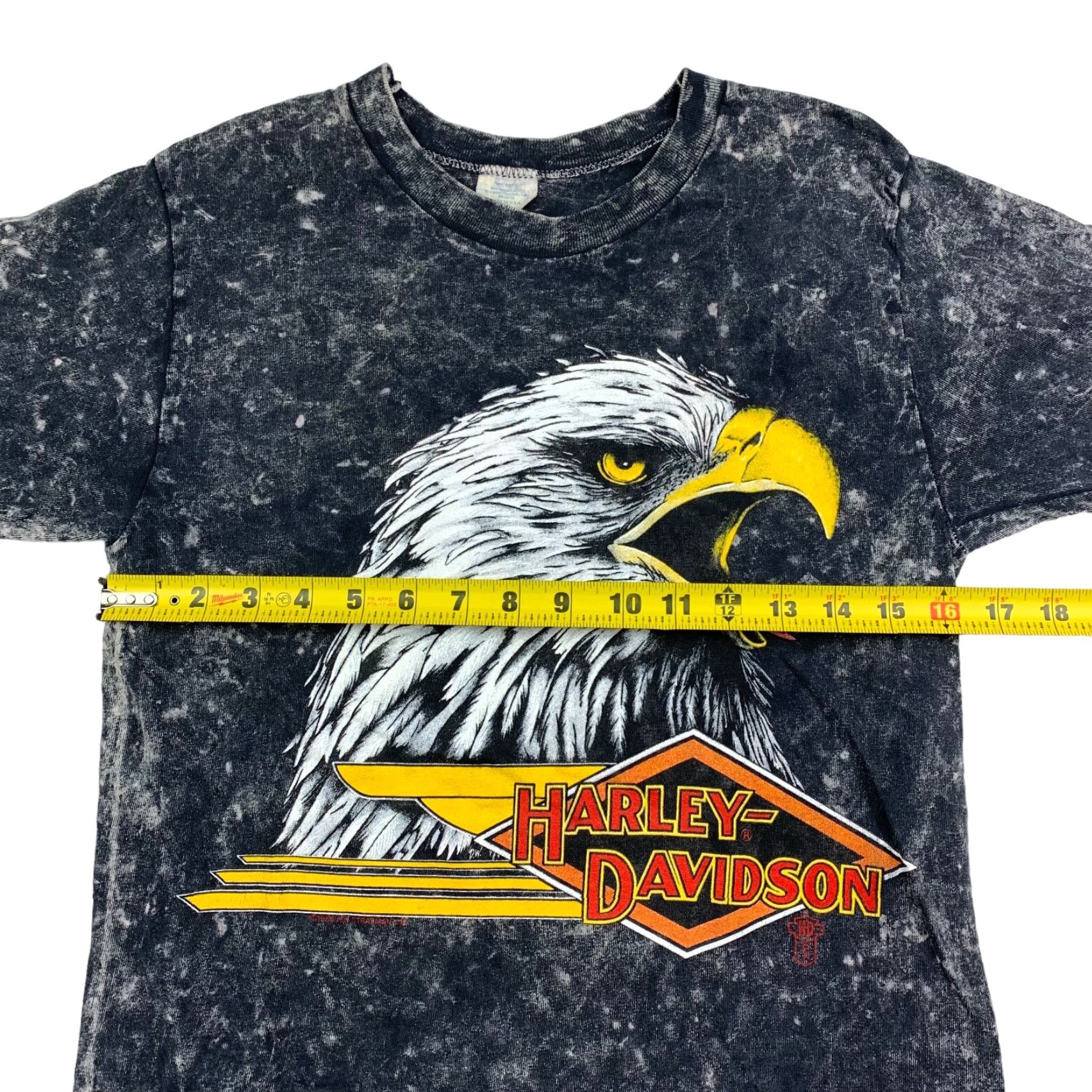 80s USA製 HARLEY-DAVIDSON Tシャツ キッズ Sステッチ 80〜90年代 USA 