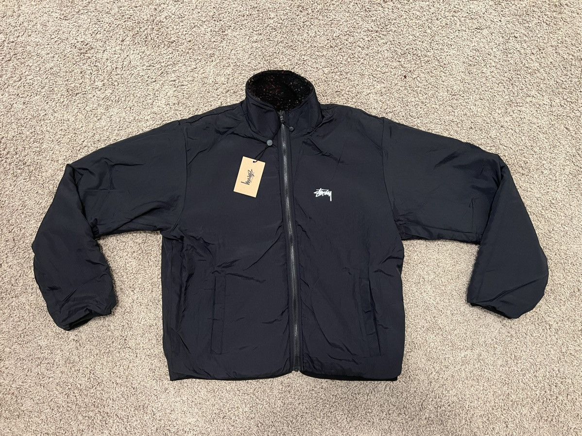 Stussy Sherpa Reversible Jacket “Lava”