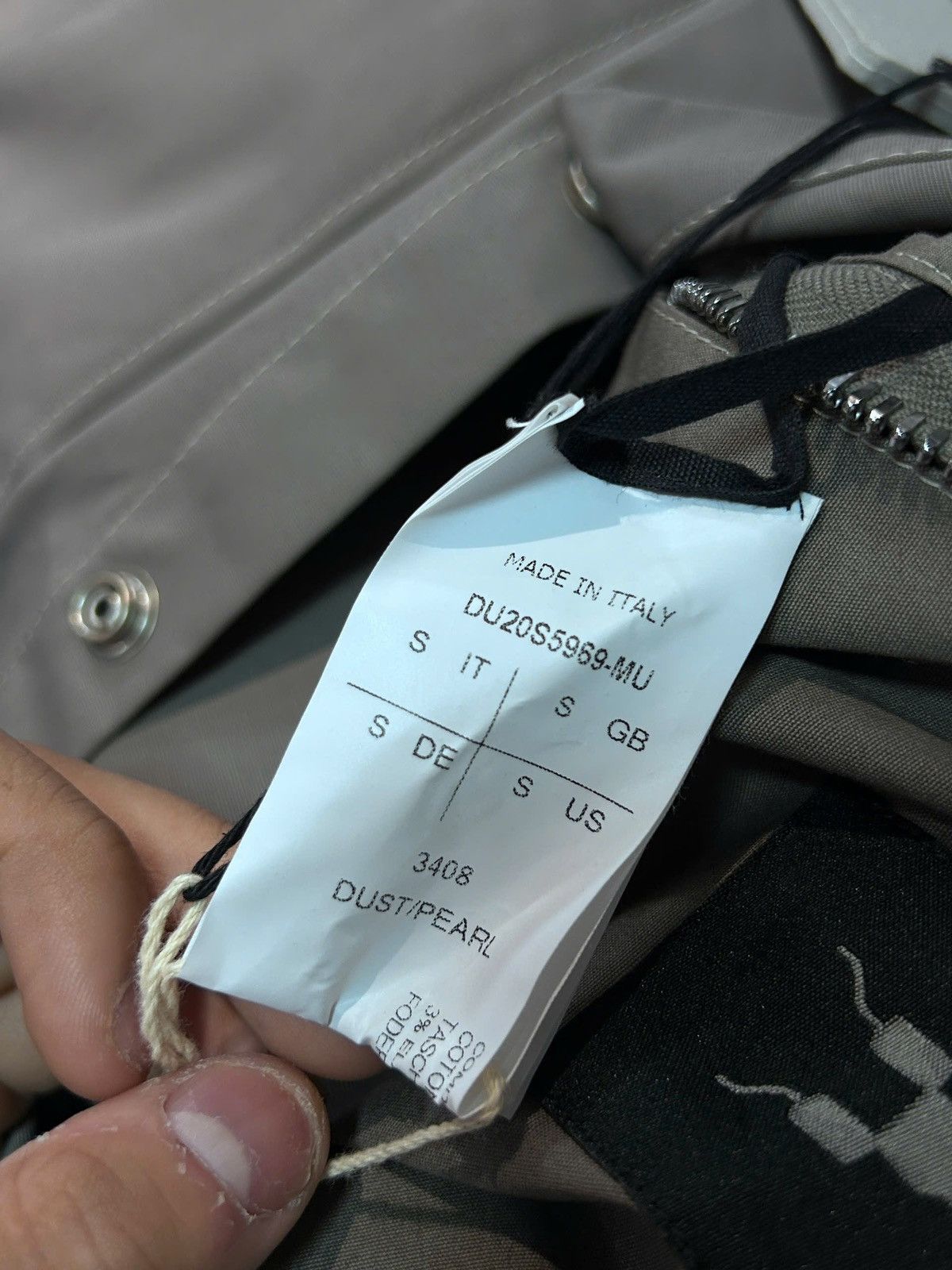Rick Owens Drkshdw Rick Owens Drkshdw Outer Shirt Size US S / EU 44-46 / 1 - 7 Thumbnail