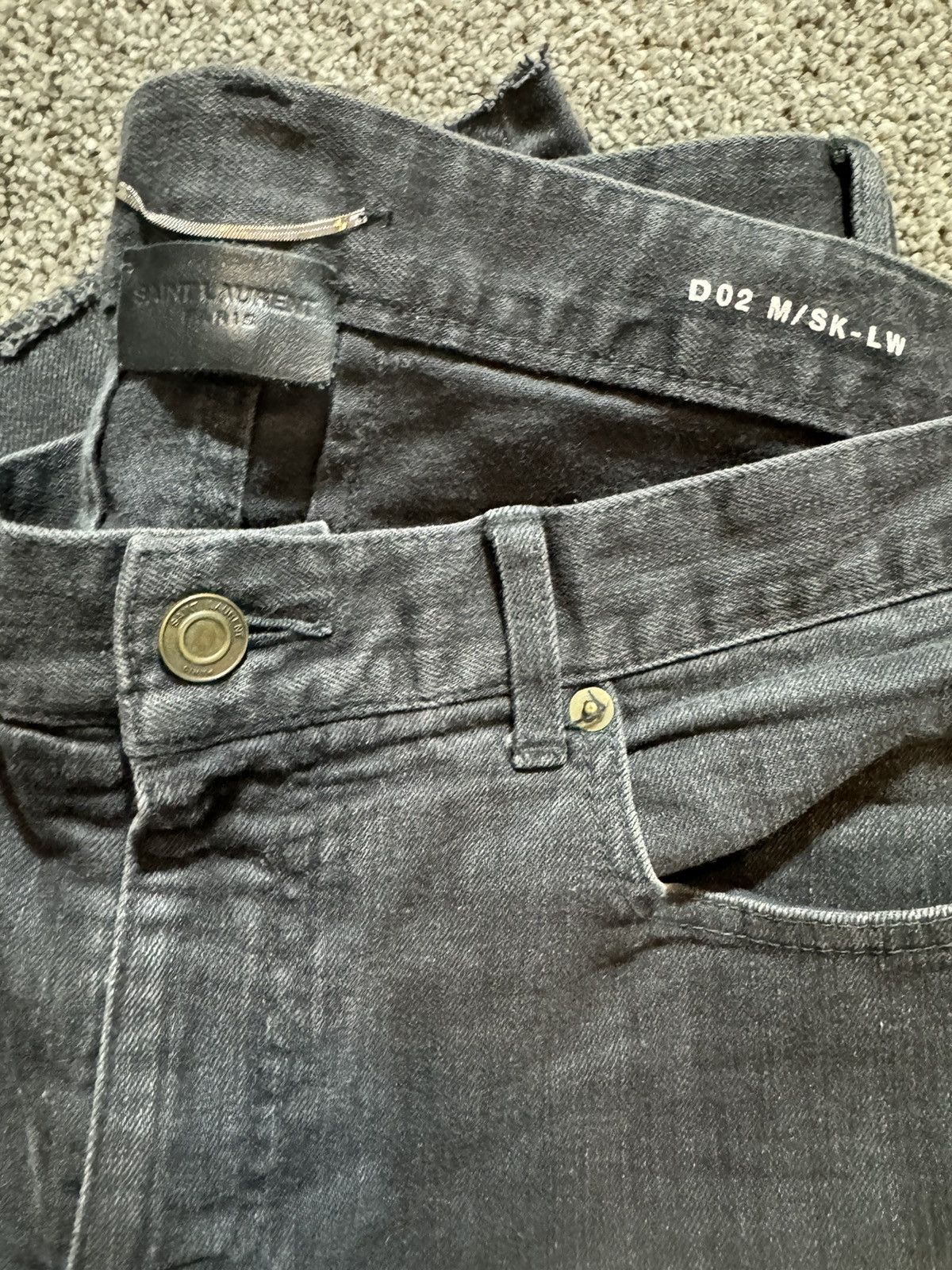 Saint Laurent Paris SAINT LAURENT PARIS CUTOFF 34” Size US 34 / EU 50 - 10 Thumbnail