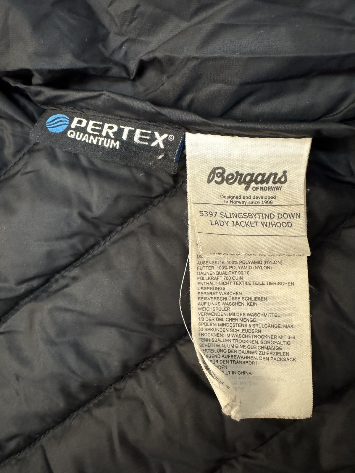 Bergans Bergans 5397 Slingsbytind Down 700 Jacket Puffer PertexRDS M Size M / US 6-8 / IT 42-44 - 13 Thumbnail