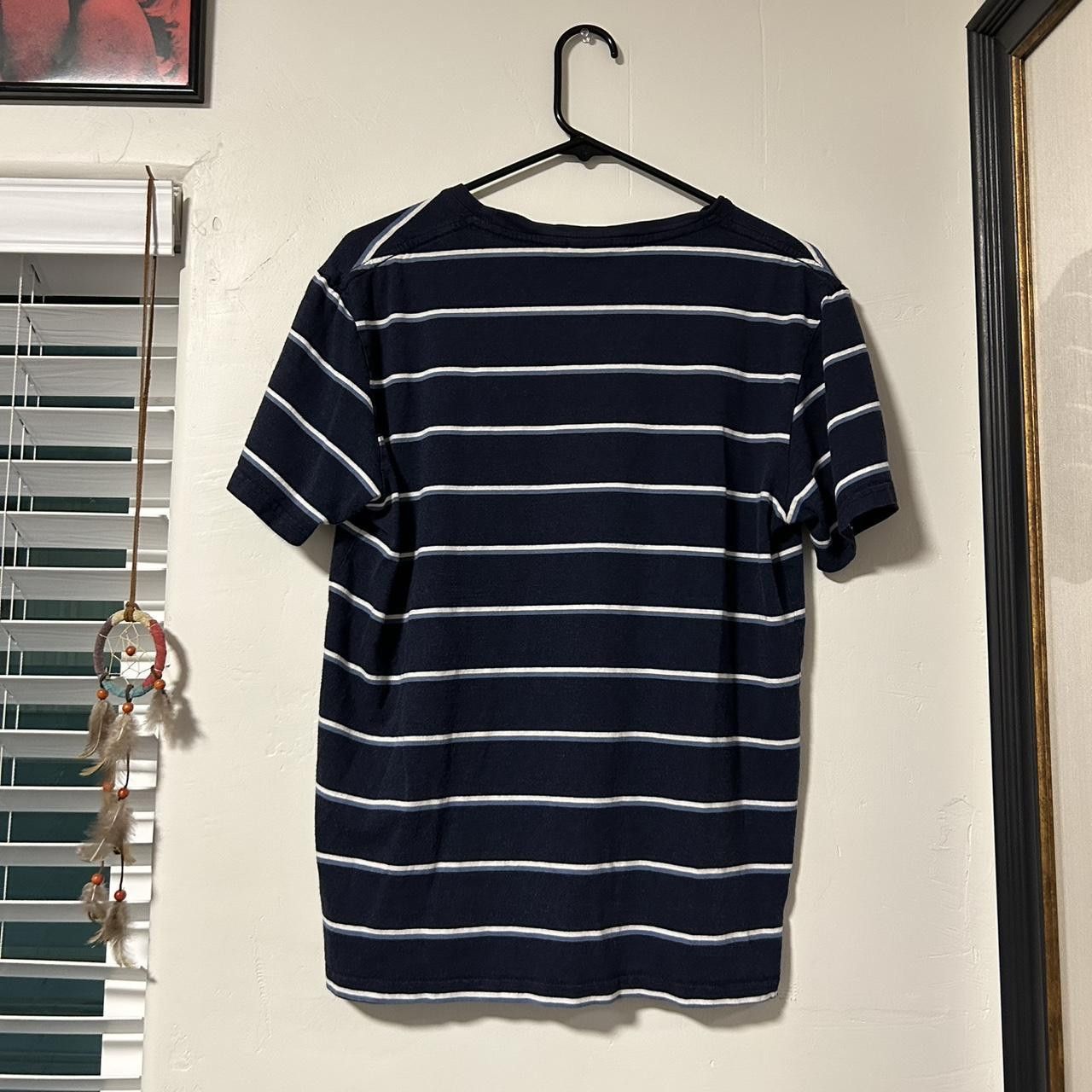 Rusty Rusty Blue Striped Tee - M Size US M / EU 48-50 / 2 - 2 Thumbnail