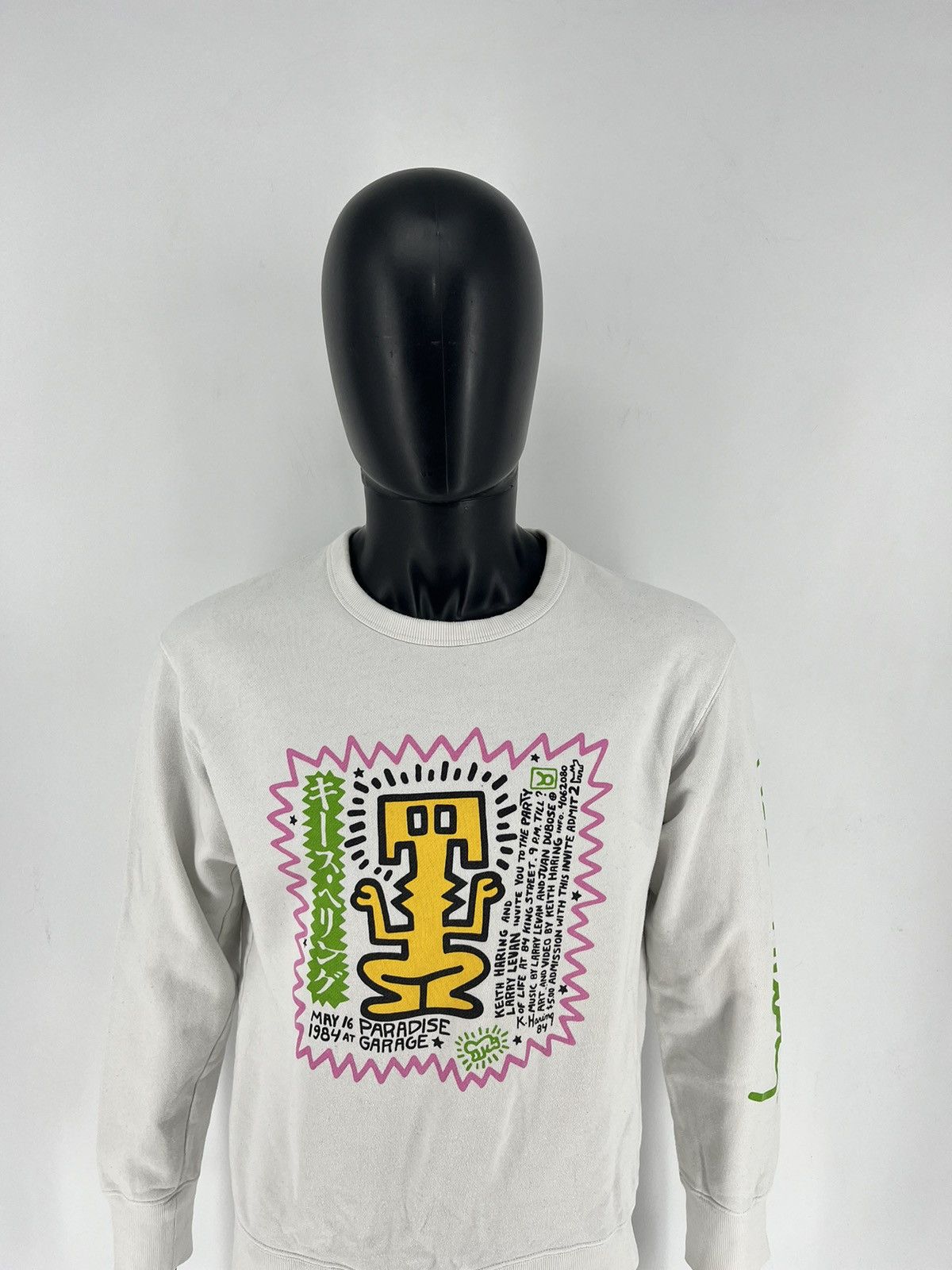 Keith Haring × Uniqlo Uniqlo Keith Haring Sweatshirt Crewneck Paradise Garage Size US M / EU 48-50 / 2 - 5 Thumbnail