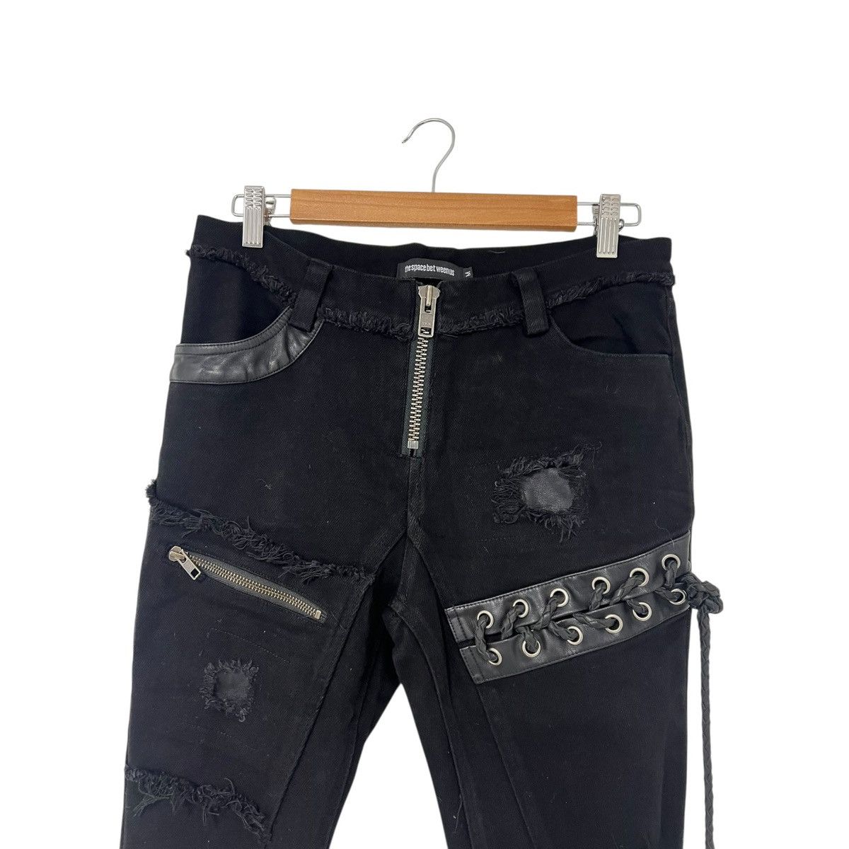 Japanese Brand Tsbus stud corset pants Size US 30 / EU 46 - 2 Thumbnail