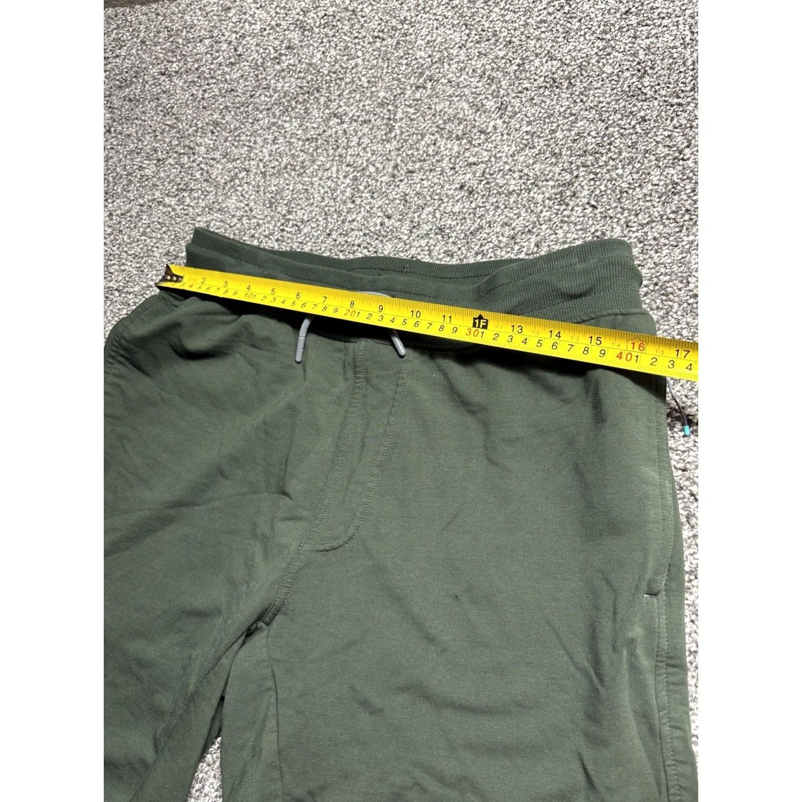 Vintage Myles Shorts Mens Medium Green Terry Lined 8” Inseam Snap Pocket Size US 31 - 5 Thumbnail
