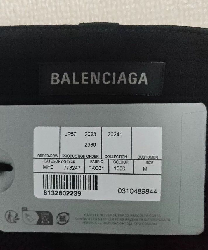 Balenciaga Balenciaga 24SS Double Loop Wide Leg Pants2412-Nextarrow Size US 29 - 4 Thumbnail