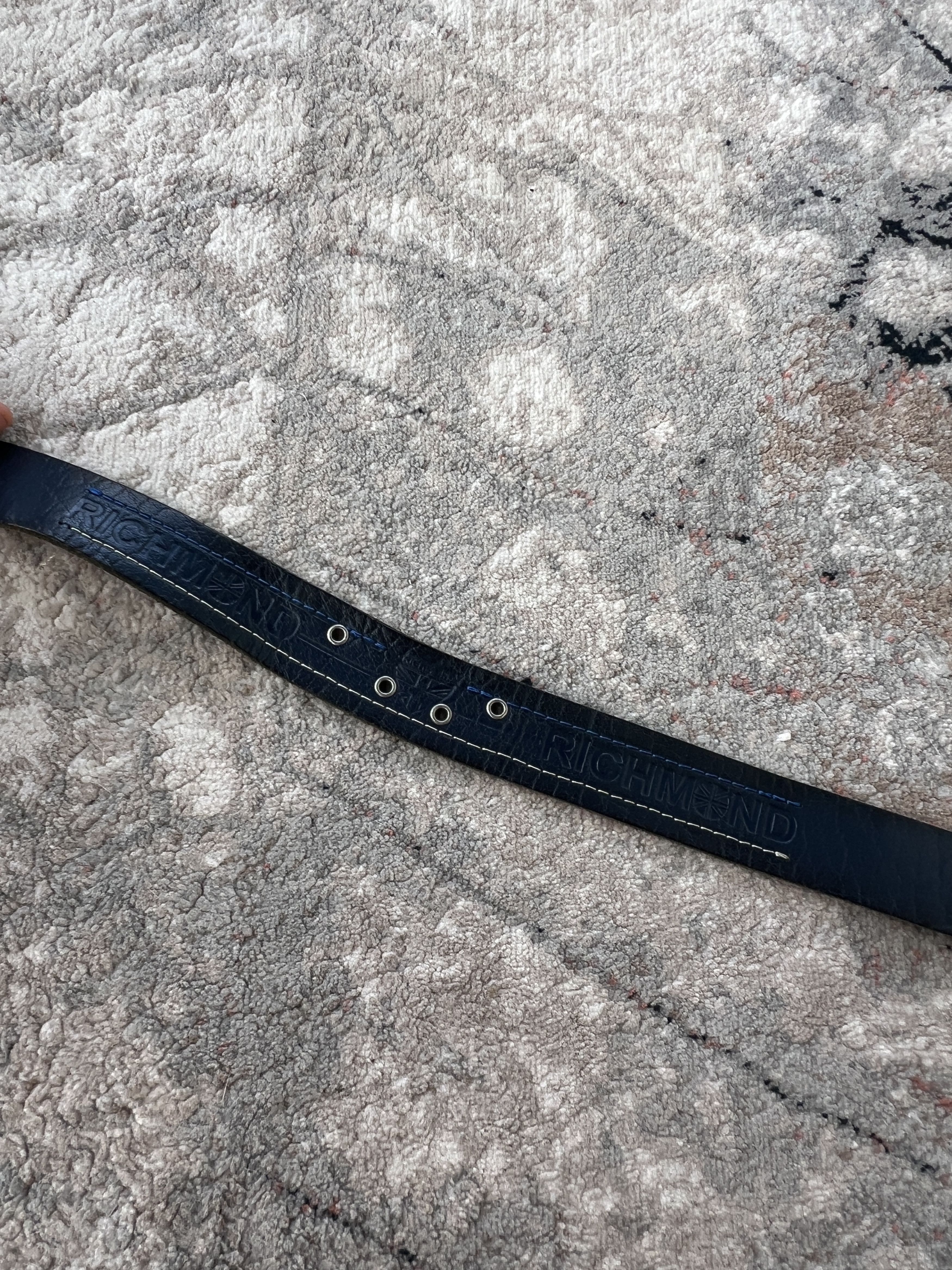 John Richmond John Richmond Leather Belt Size ONE SIZE - 3 Thumbnail