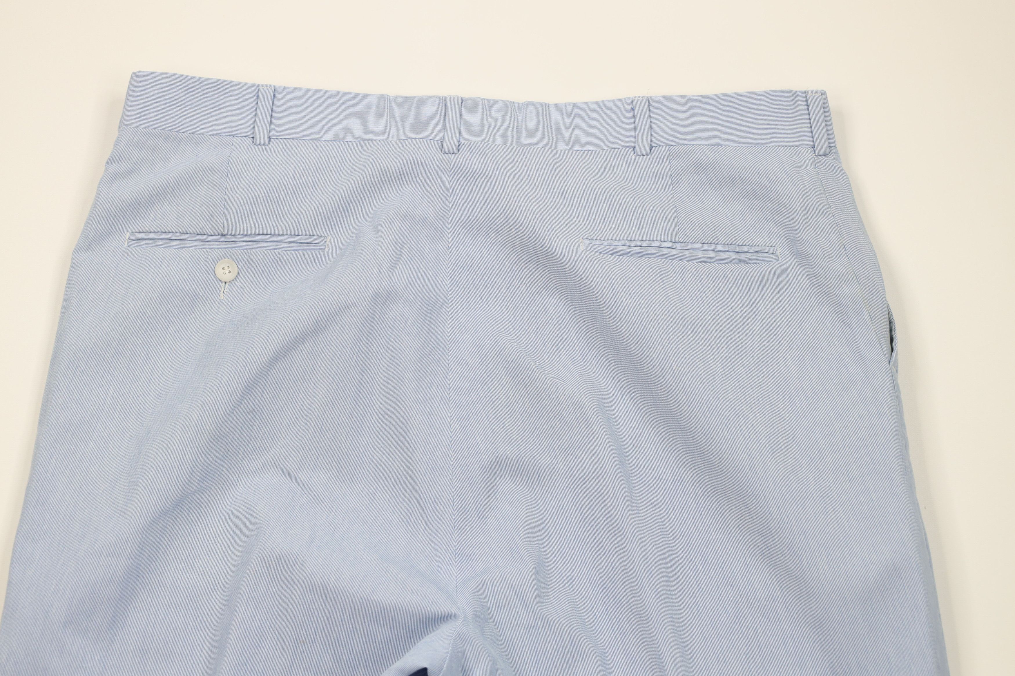 Vintage Vintage 70s Streetwear Striped Bell Bottoms Pants USA Blue Size US 40 / EU 56 - 10 Thumbnail
