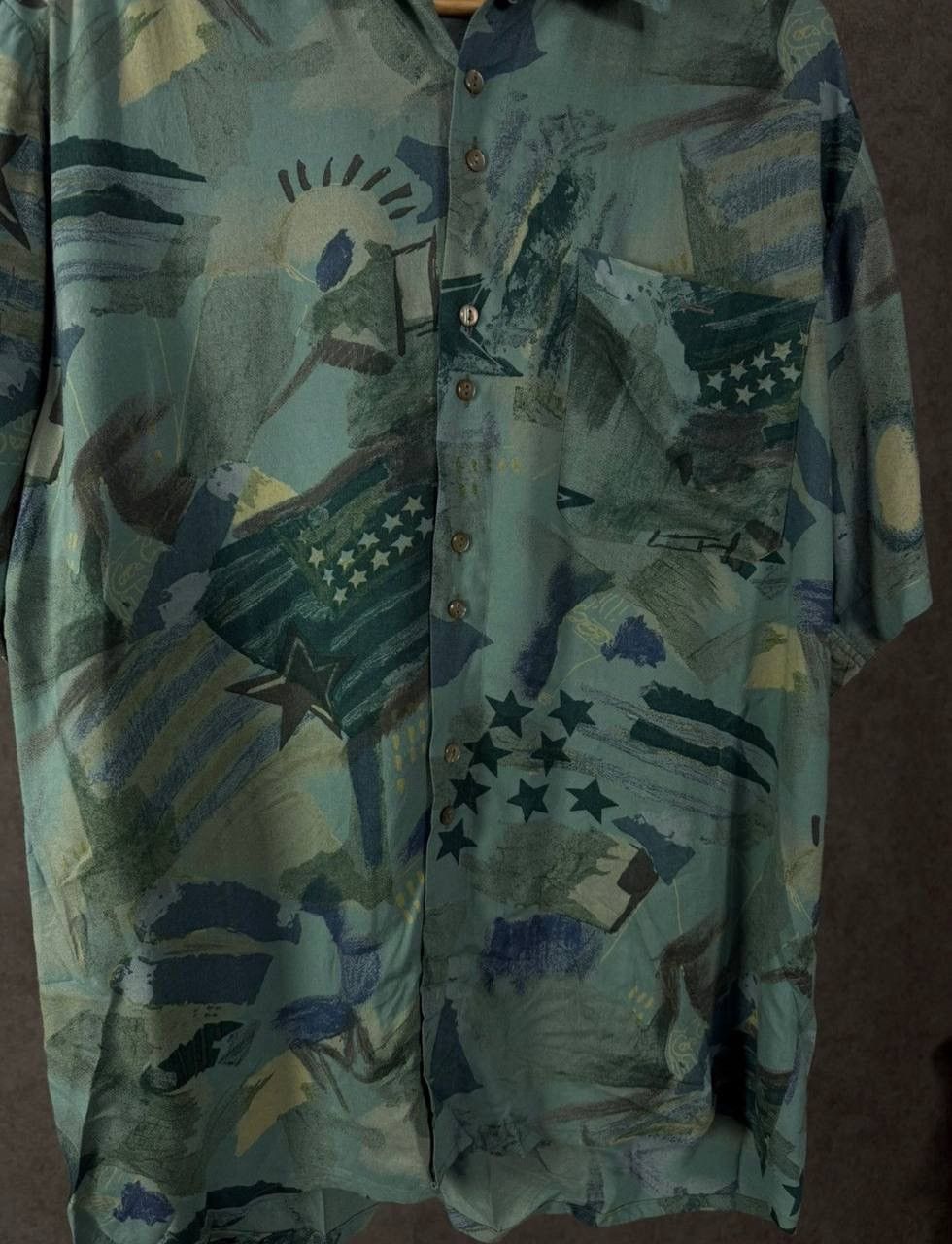 Vintage Art crazy Hawaiian vintage shirt Size US L / EU 52-54 / 3 - 3 Thumbnail