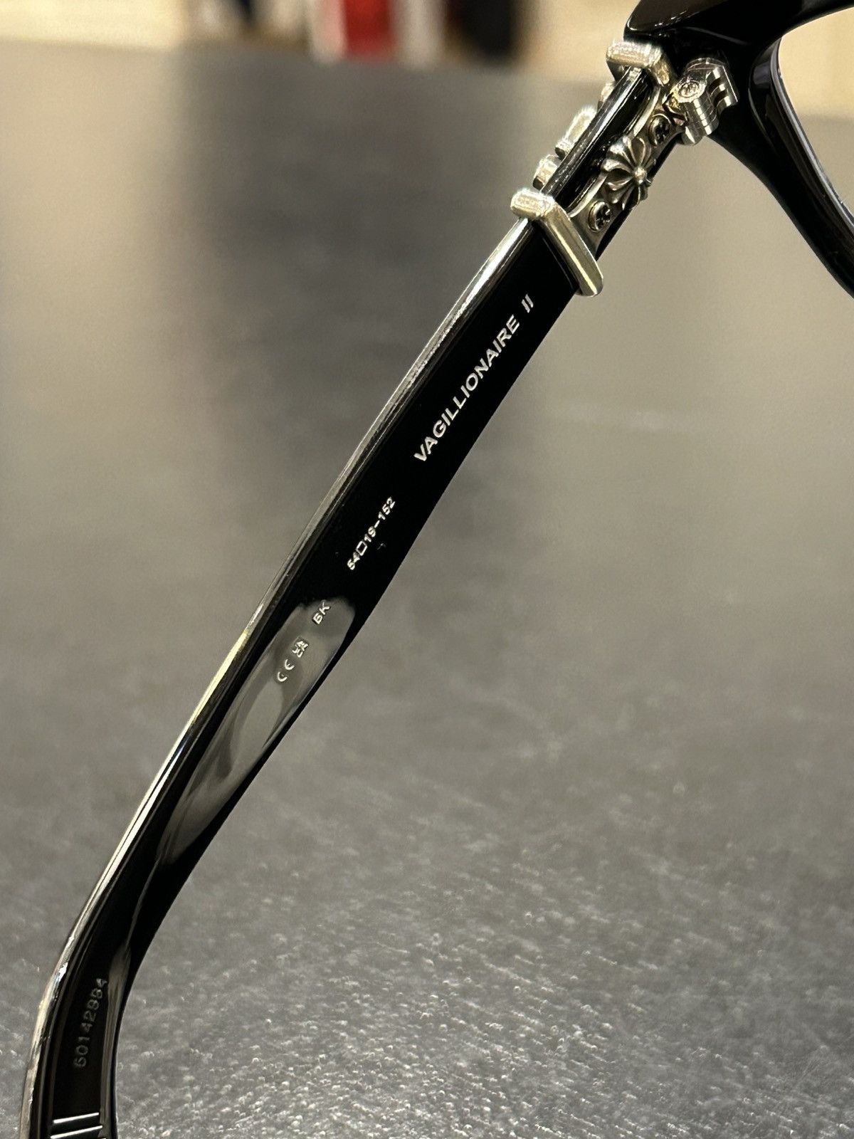 Chrome Hearts Chrome Hearts Diamond ‘Vagillionaire’ II’ Glasses Size ONE SIZE - 6 Thumbnail