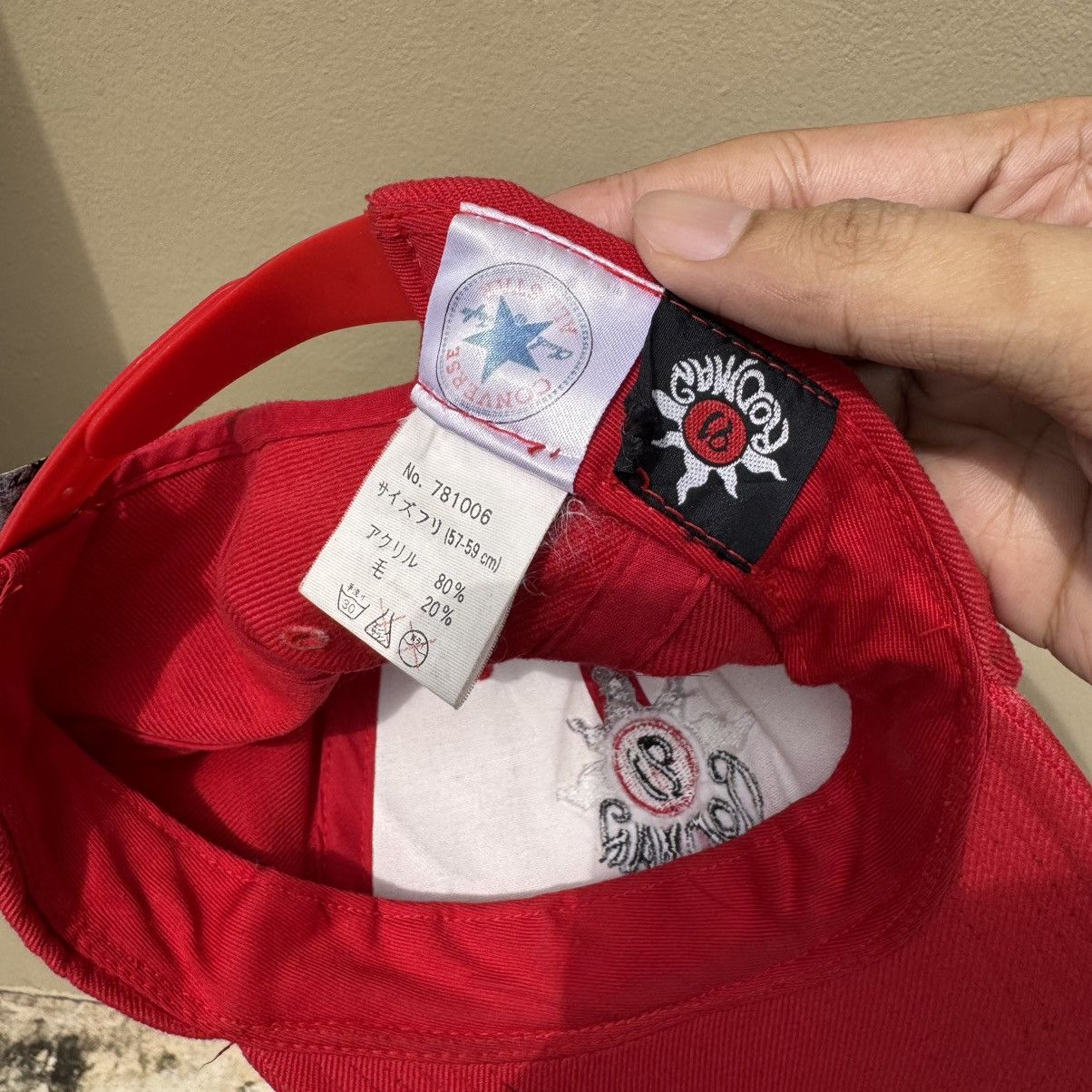 Converse Vintage Dennis Rodman X Converse Hat Cap Size ONE SIZE - 6 Thumbnail
