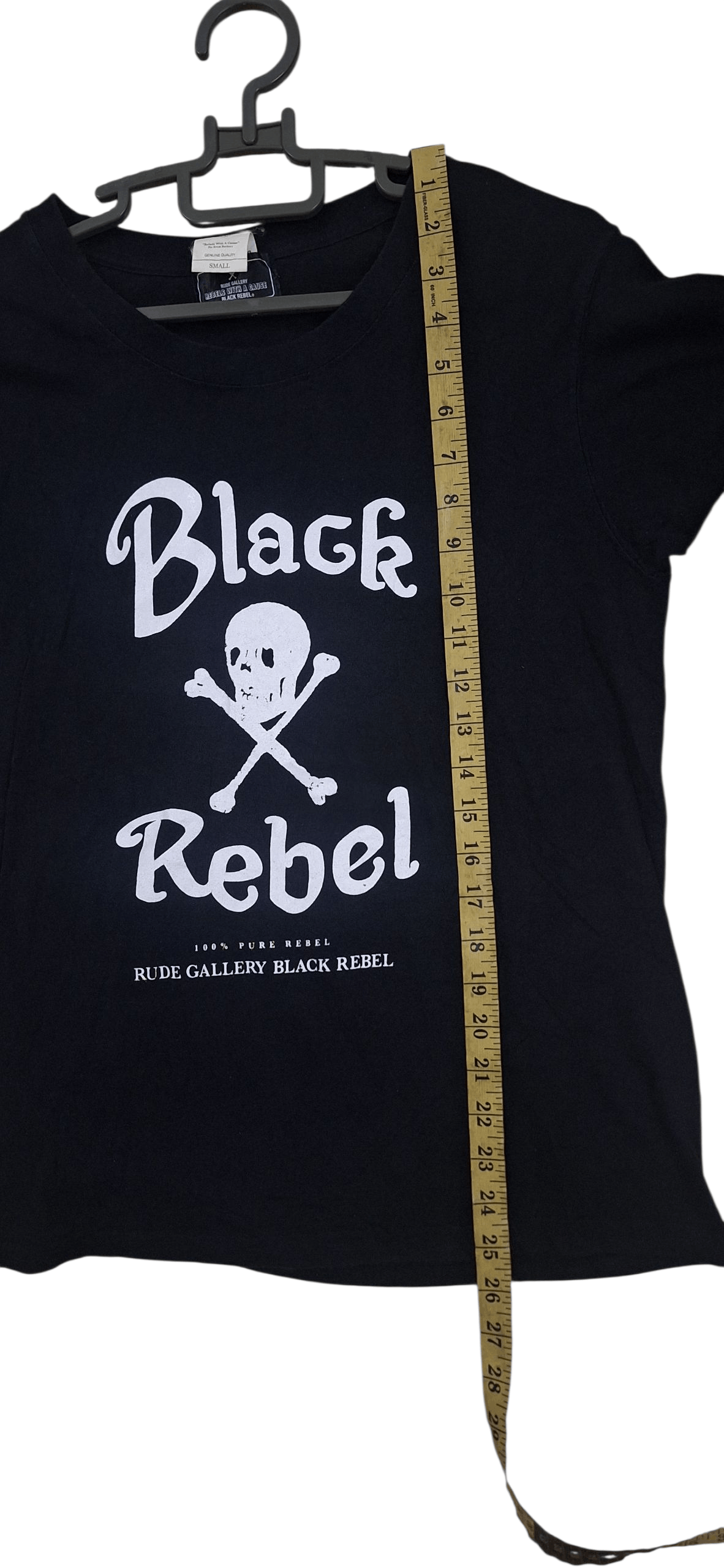 RUDE GALLERY Rude Gallery Black Rebel Skull Tshirt Size US S / EU 44-46 / 1 - 9 Thumbnail